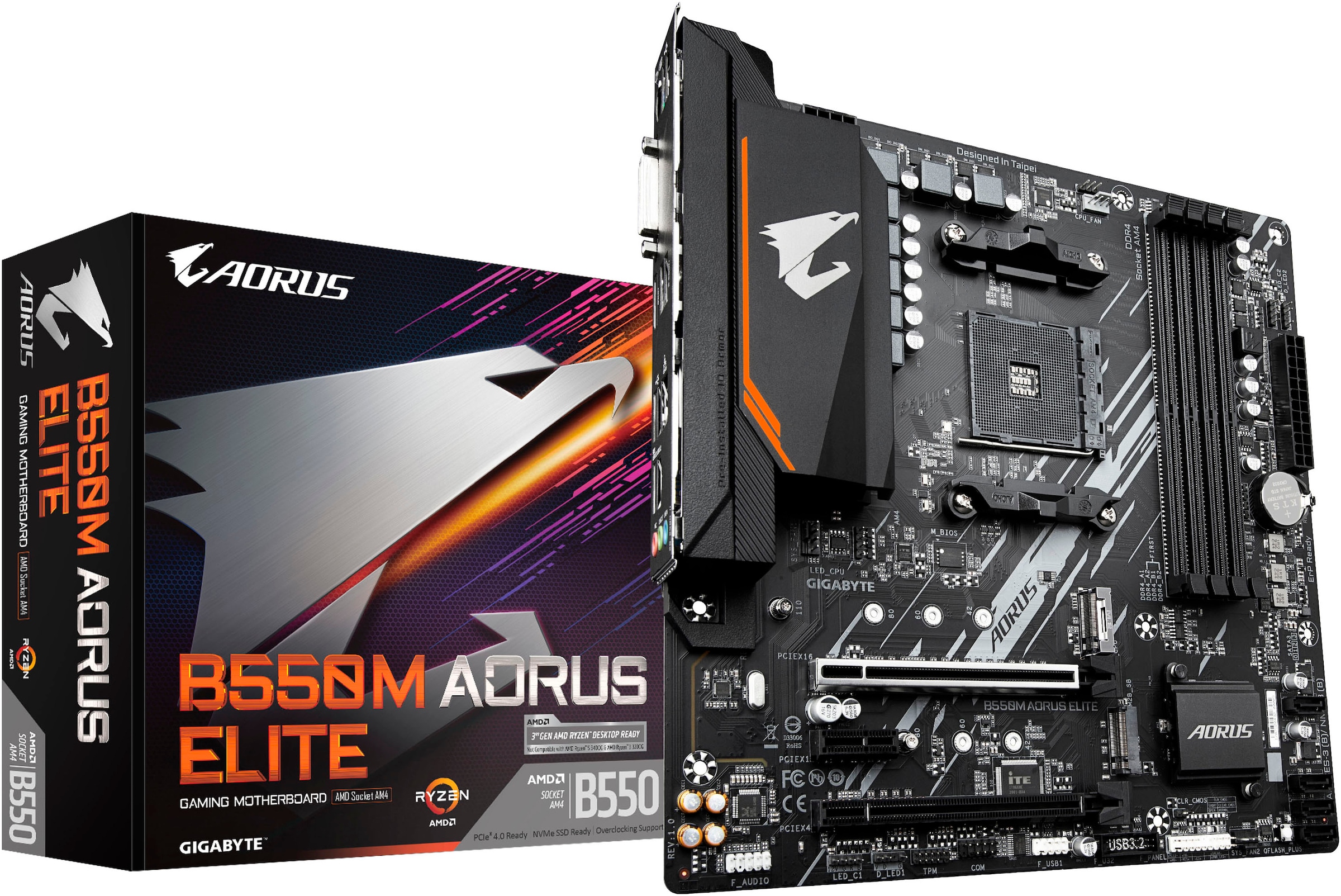 Gigabyte Mainboard »B550M AORUS ELITE«