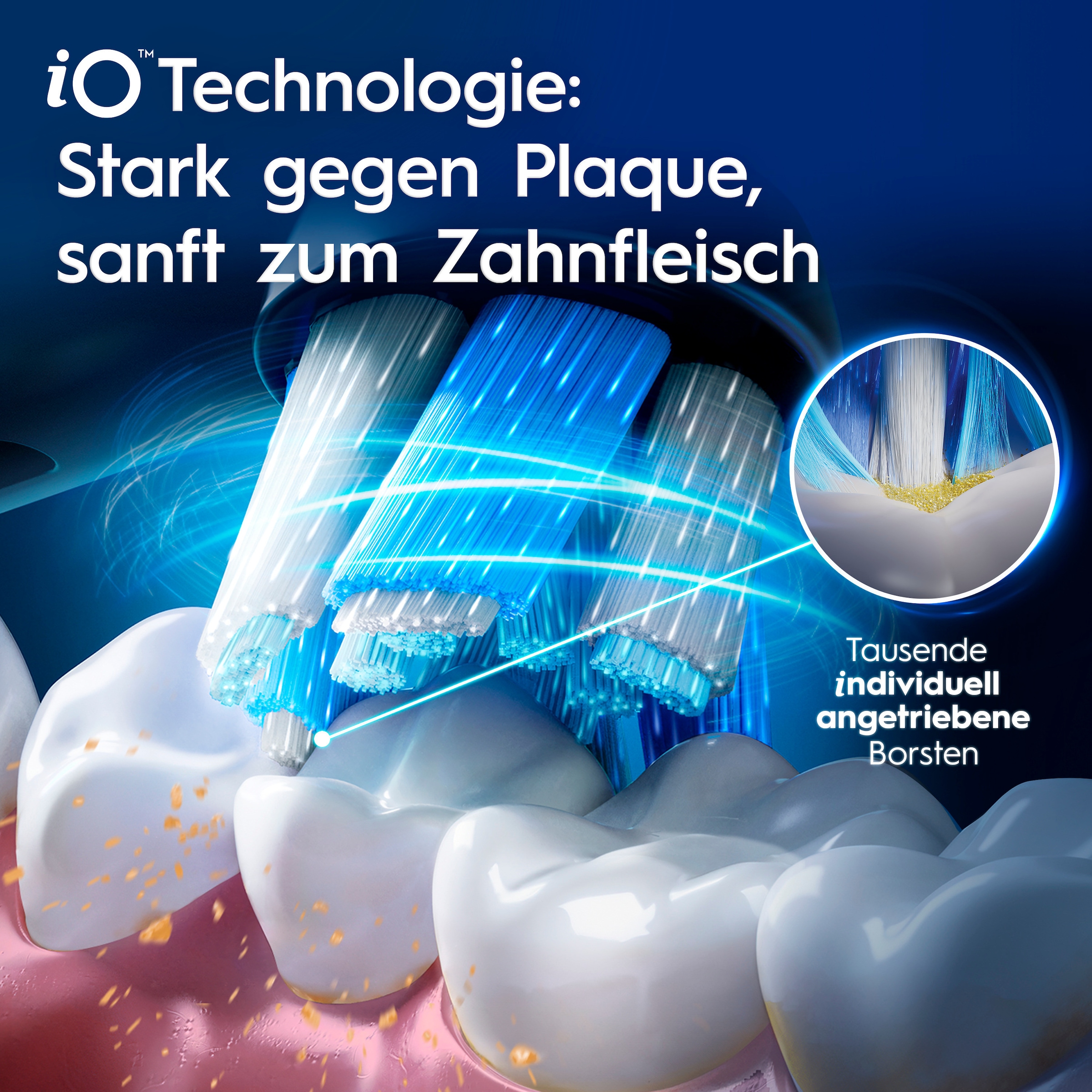 Oral-B Elektrische Zahnbürste »iO Series 9«, 3 St. Aufsteckbürsten, Geschenkedition, 7 Putzmodi, Lade-Reise-Etui
