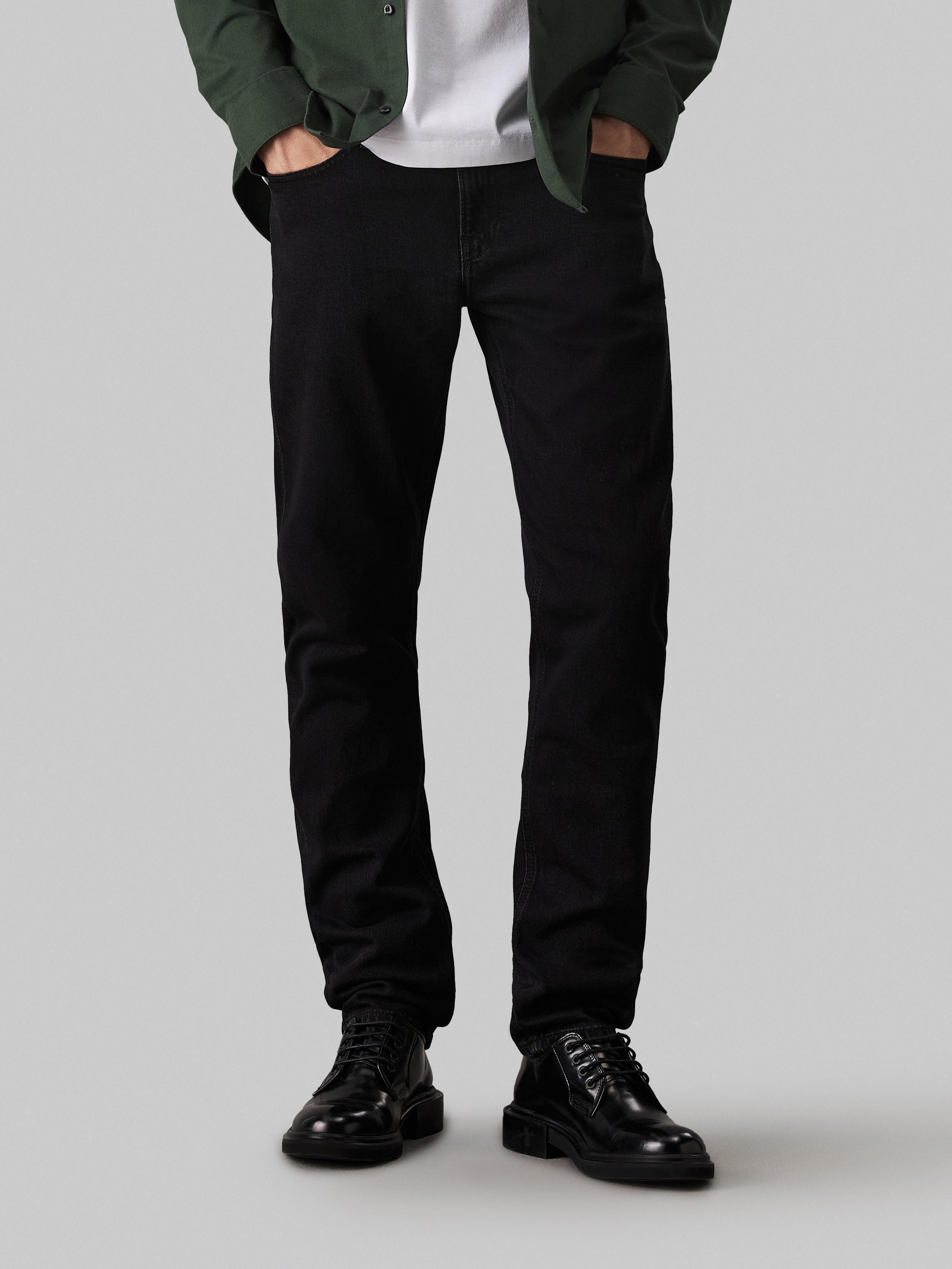 Calvin Klein Slim-fit-Jeans »SLIM FIT WASHED BLACK«, im 5-Pocket-Style