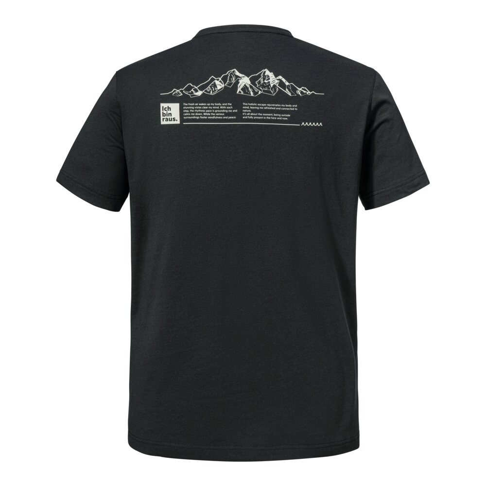 Schöffel T-Shirt »T Shirt Buchberg M« sportliche Passform, Kurzarm, für Trekking und Freizeit