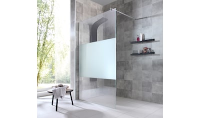 welltime Duschwand »Duschabtrennung«, Breite 120 cm, mit Dekor kaufen