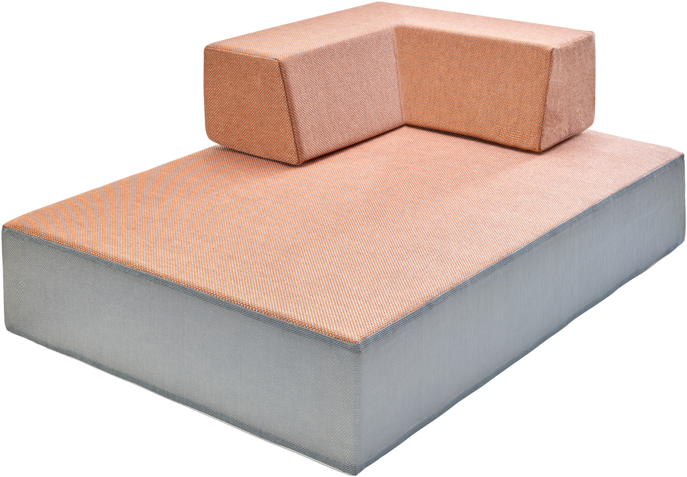 Hipp-Hopp - das Hüpfpolster Weichbodenmatte »Hüpfpolster S, +Gratis Rückenpolster M Winkel Lounge Outdoor« Made in Germany