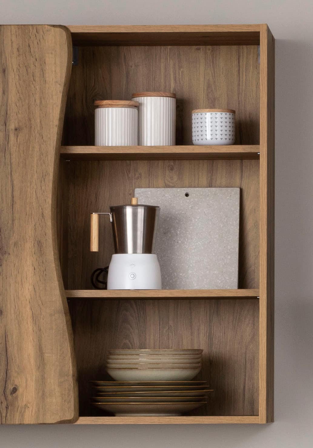 KOCHSTATION Hängeschrank »KS-Bruneck« >>Bruneck<< 100 cm breit, für viel Stauraum, hochwertige MDF-Fronten