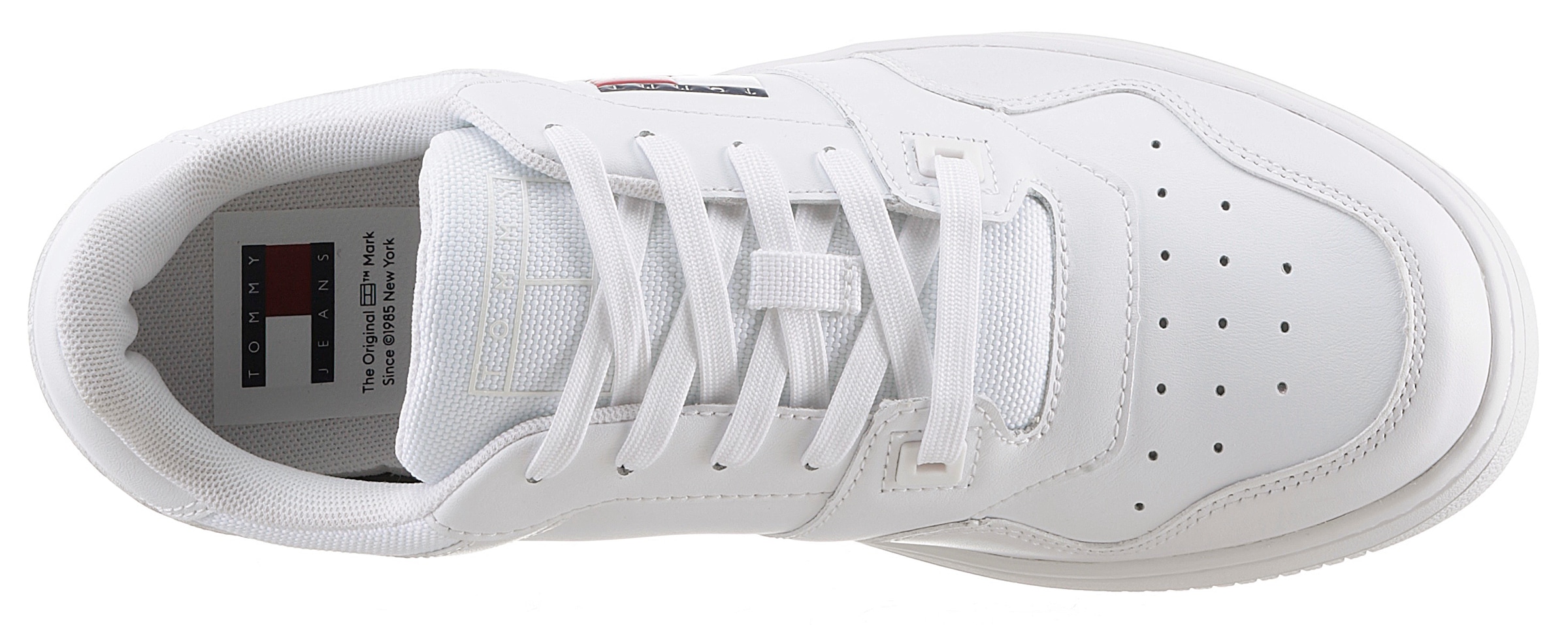 Tommy Jeans Sneaker »TJM RETRO BASKET ESS«, Freizeitschuh, Halbschuh, Schnürschuh, im Basket-Style