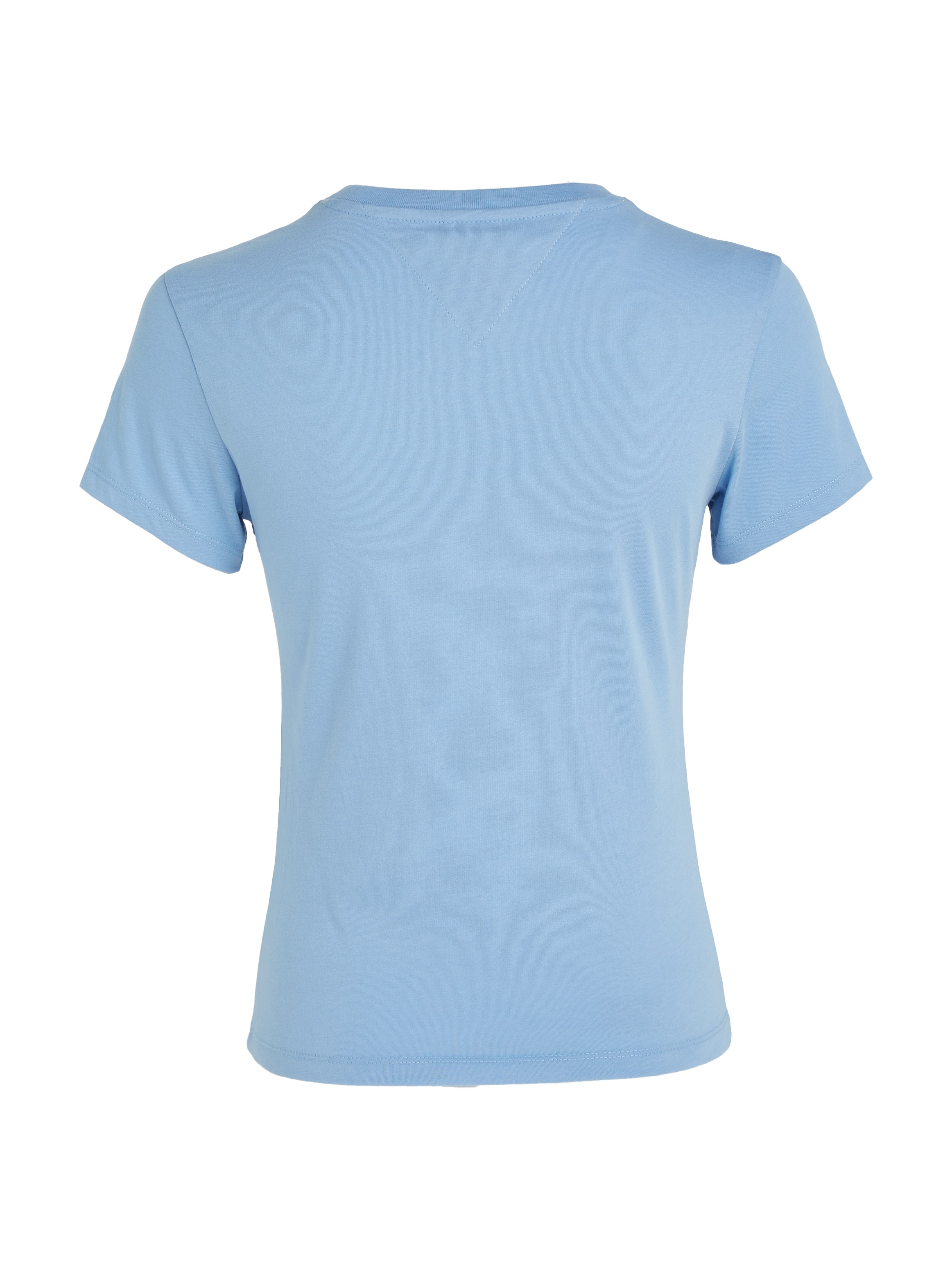Tommy Jeans Rundhalsshirt »TJW SLIM ESSENTIAL LOGO 1 SS EXT«, mit Tommy Jeans Logoschriftzug, Rundhals
