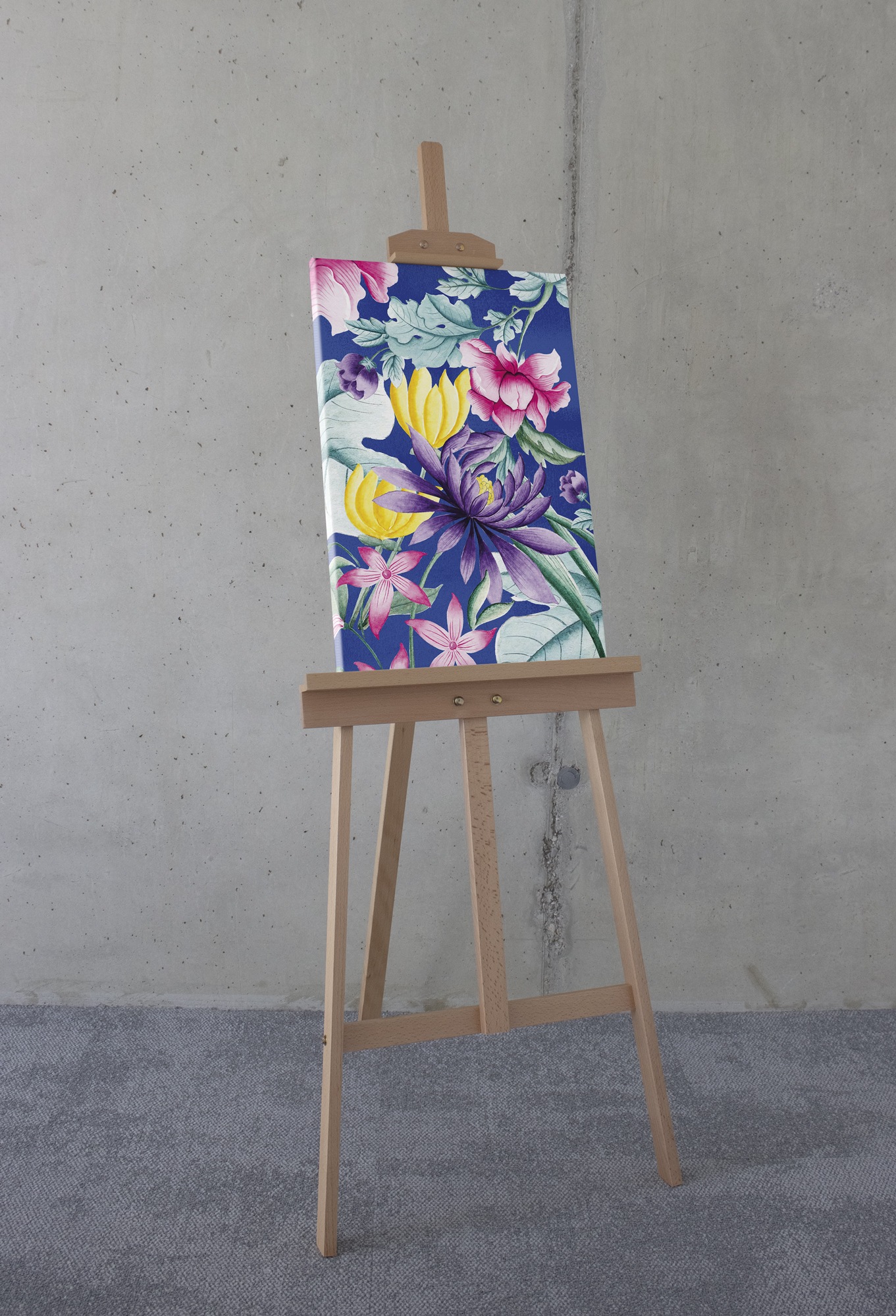 Komar Leinwandbild »Flower Kiss - Größe 40 x 60 cm«, Natur, (1 St.), Keilrahmenbild mi Echtholzrahmen