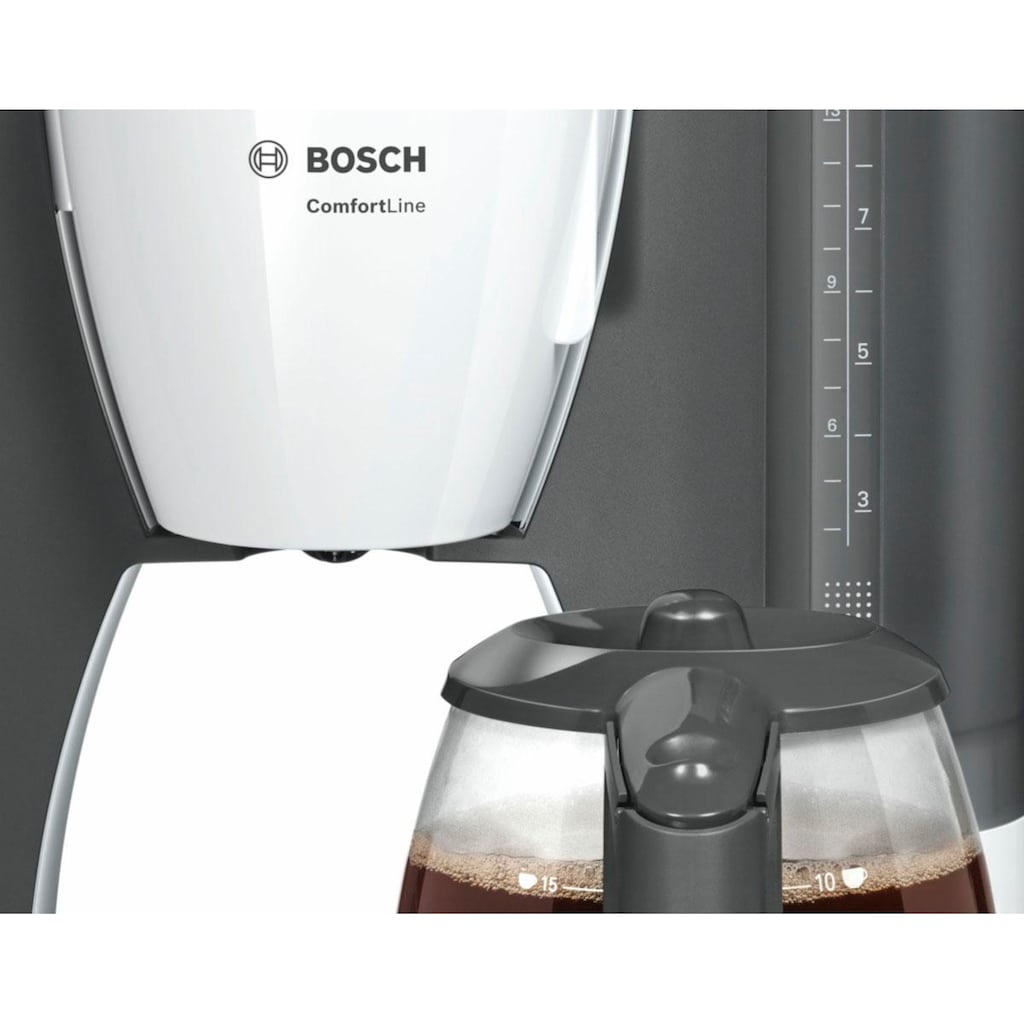 BOSCH Filterkaffeemaschine »ComfortLine TKA6A041«, 1,25 l Kaffeekanne, Papierfilter, 1x4