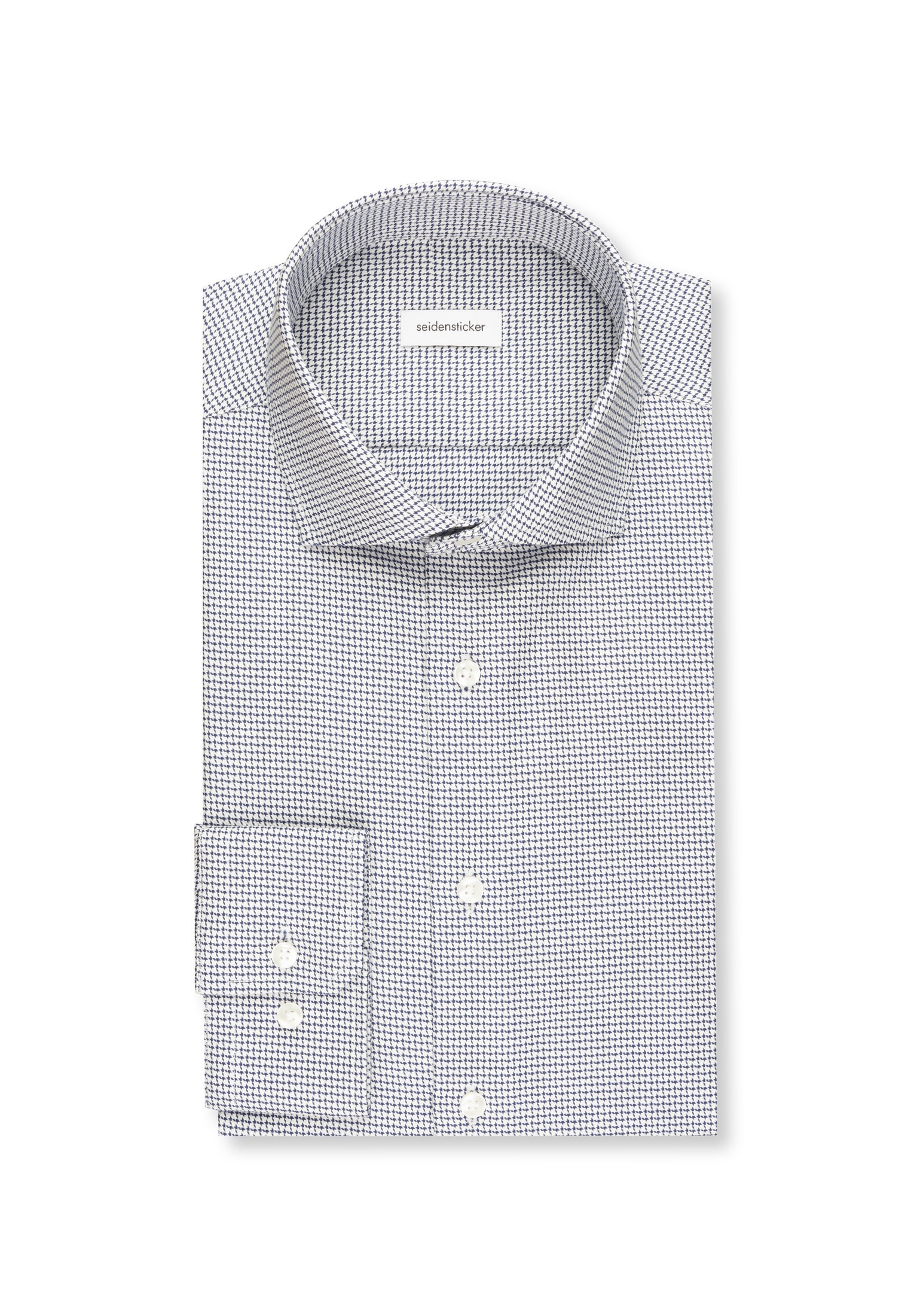 seidensticker Businesshemd »Slim« Slim 1/1 Kentkragen Struktur