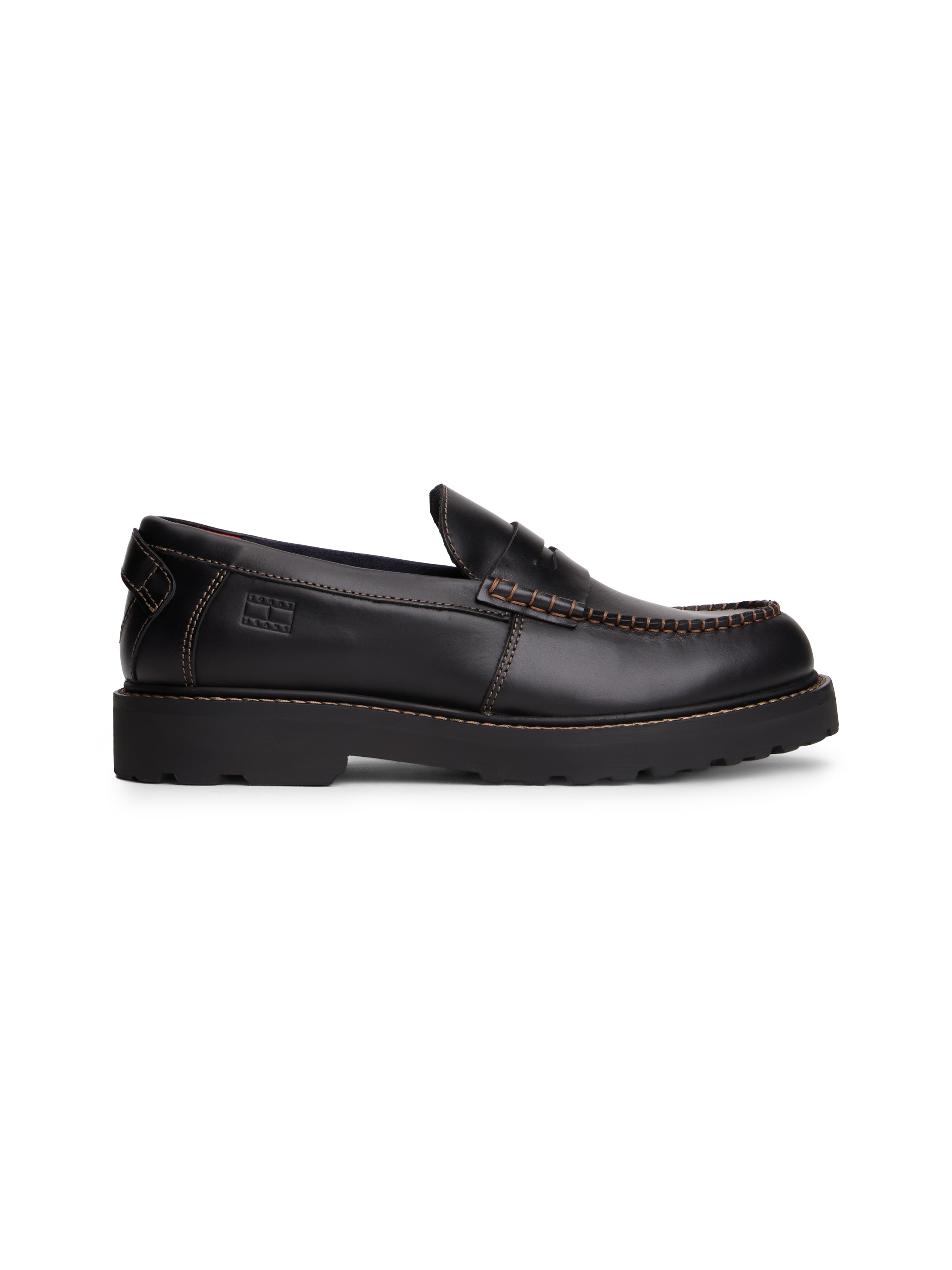 Tommy Jeans Loafer »ARCHIVE '01 LOAFER«  Blockabsatz, Businessschuh, Slipper in schmaler Form
