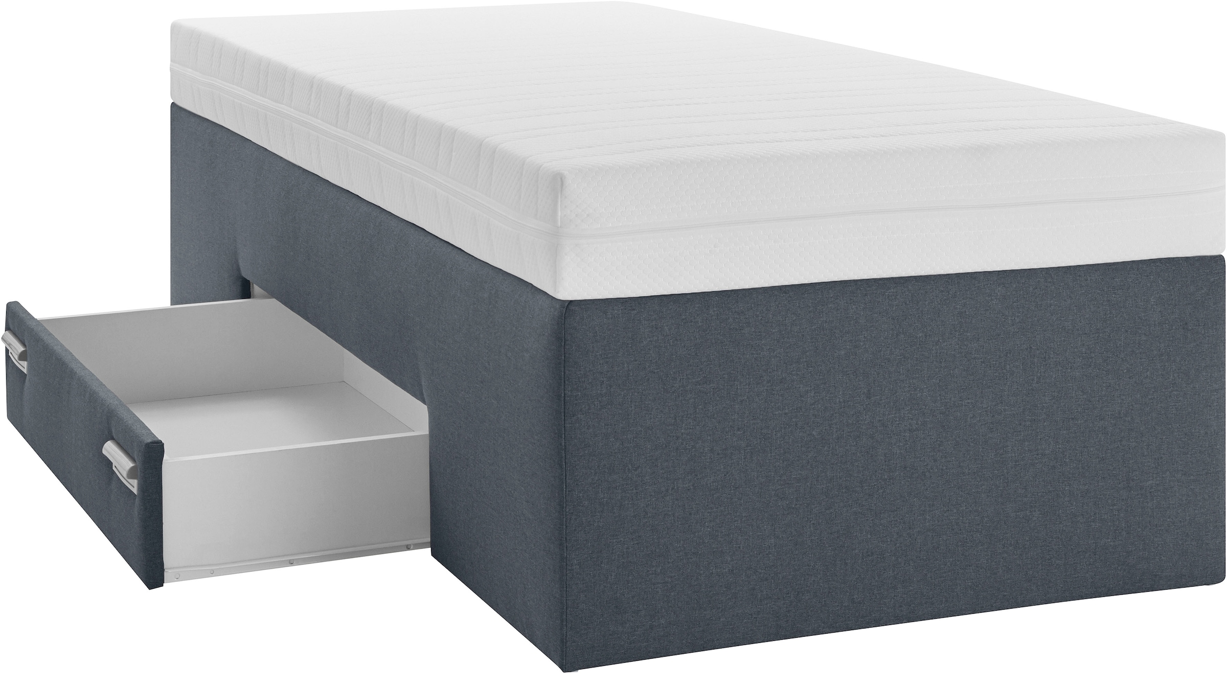 Westfalia Schlafkomfort Boxspringbett mit integrierter Schublade, frei im Raum stellbar