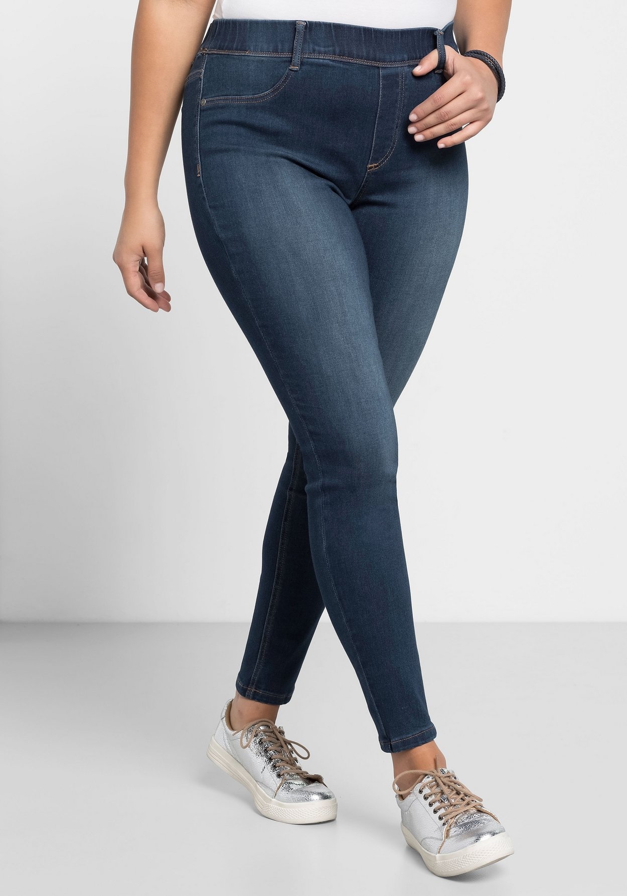 Sheego Jeansjeggings »Jeggings Power-Stretch-Qualität«