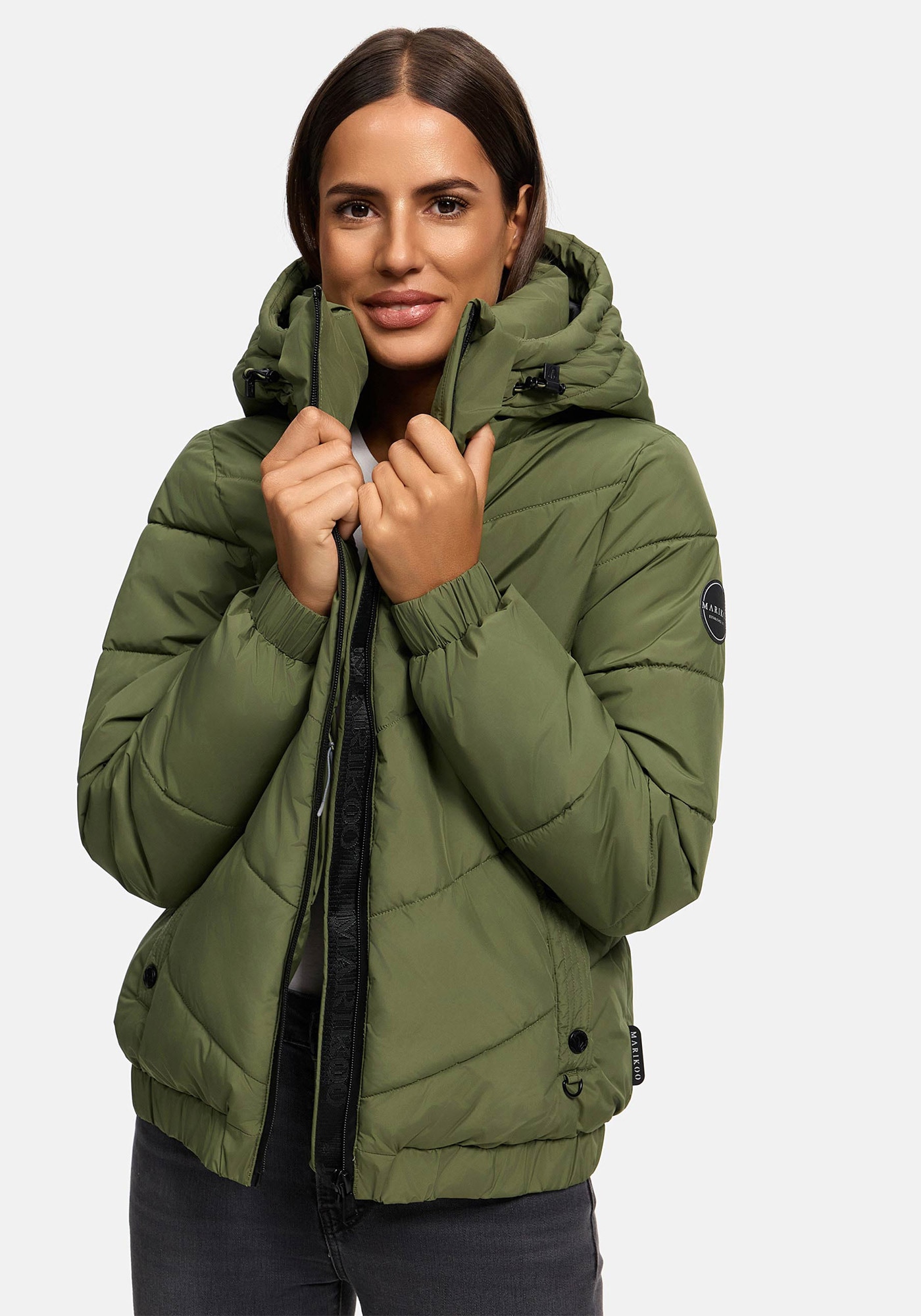 Marikoo Winterjacke »Marikoo Nayanaa Damen Winter Steppjacke N002«