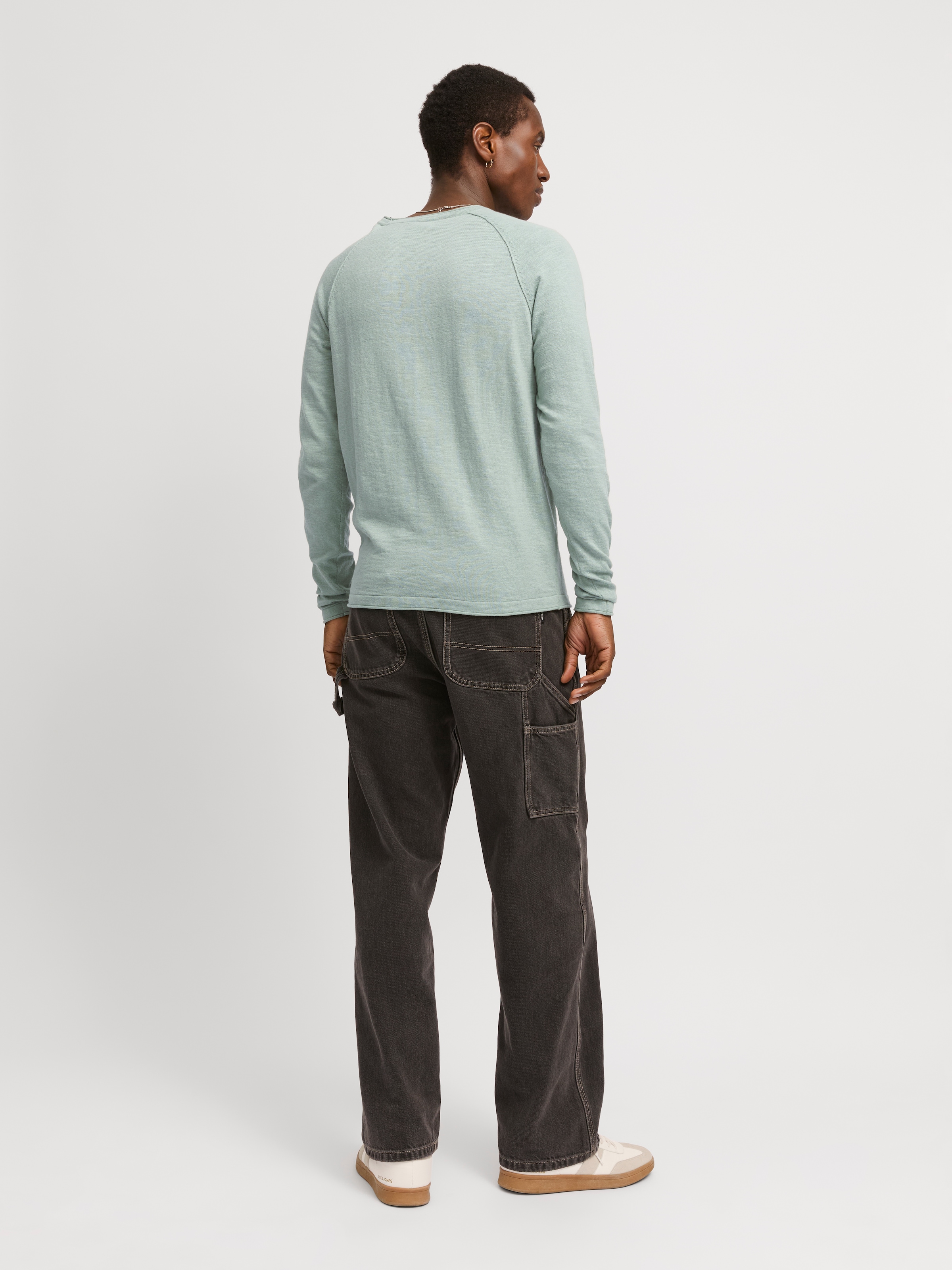 Jack & Jones Rundhalspullover »JJEBREEZE KNIT CREW NECK SN«, mit Rundhalsausschnitt