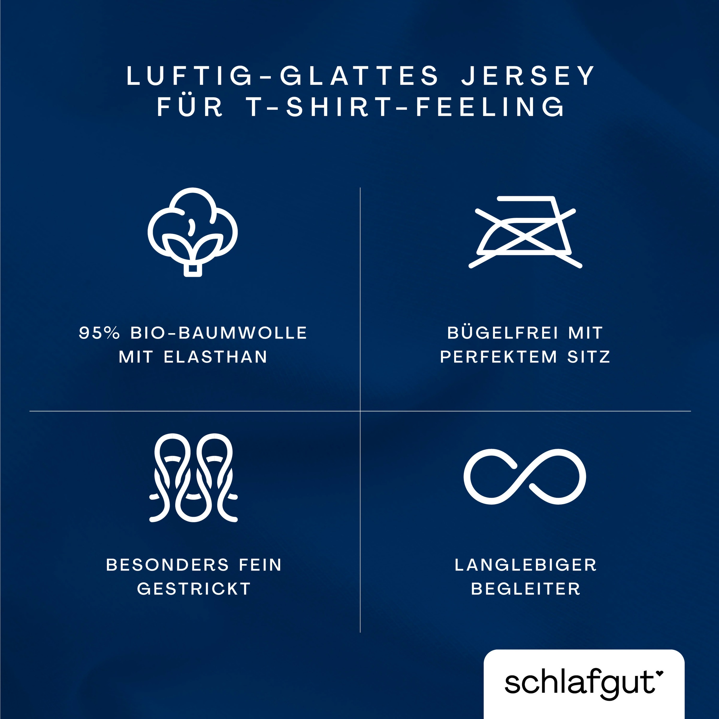 Schlafgut Kissenbezug »Knitted Jersey aus Bio-Baumwolle mit Elasthan, bügelfrei,«, (1 St.), besonders fein gestrickt, Kissenhülle mit farbigem Reißverschluss