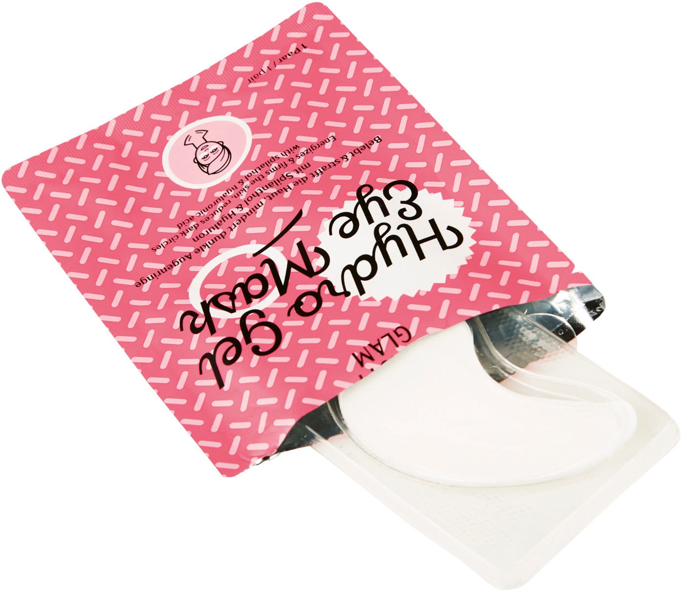 BEAUTY GLAM Gesichtsmasken-Set »Beauty Glam Hydro Gel Eye Mask«, (Set, 5 tlg.)