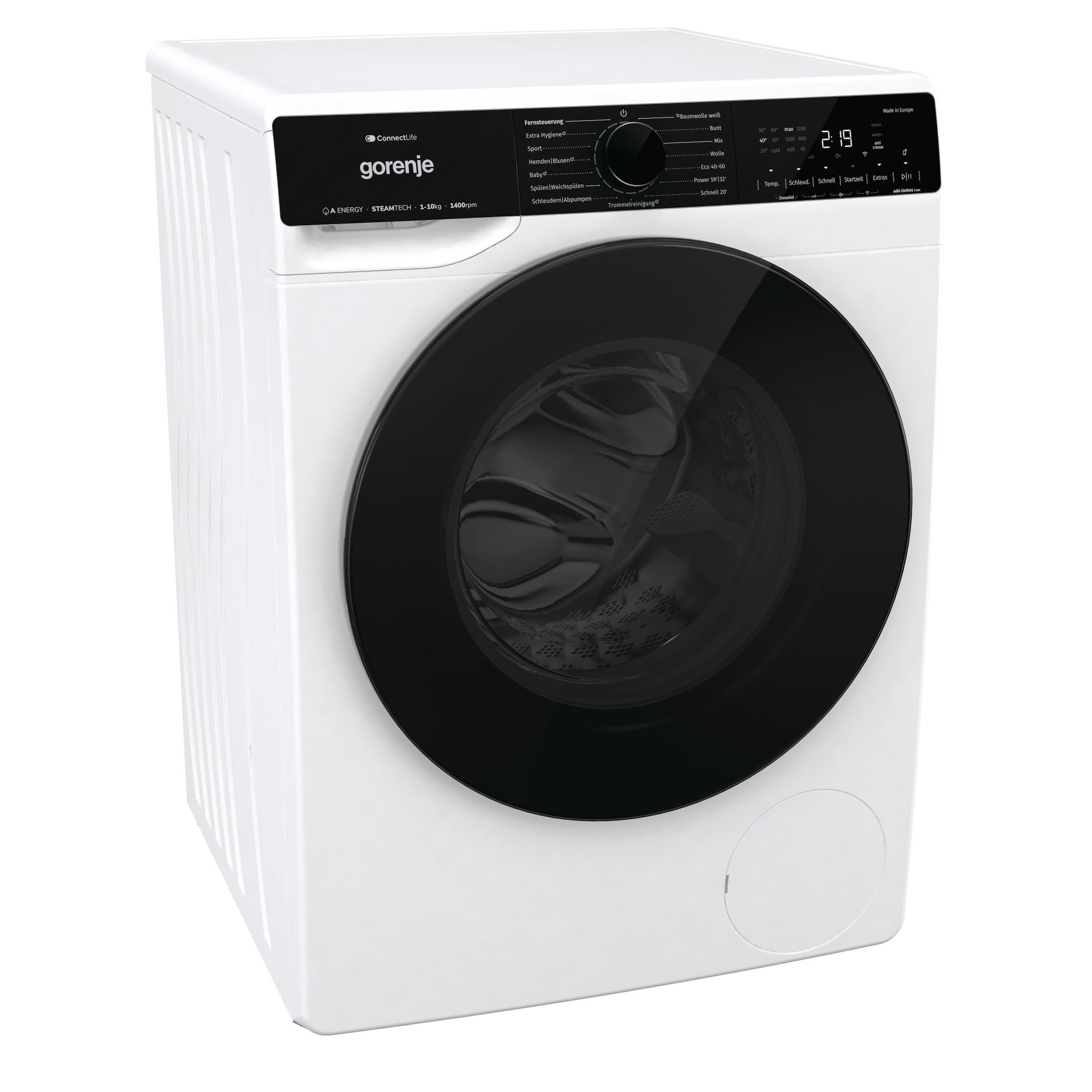 GORENJE Waschmaschine »WPNA14A2TS«, 10 kg, 1400 U/min, Energieklasse A-30%
