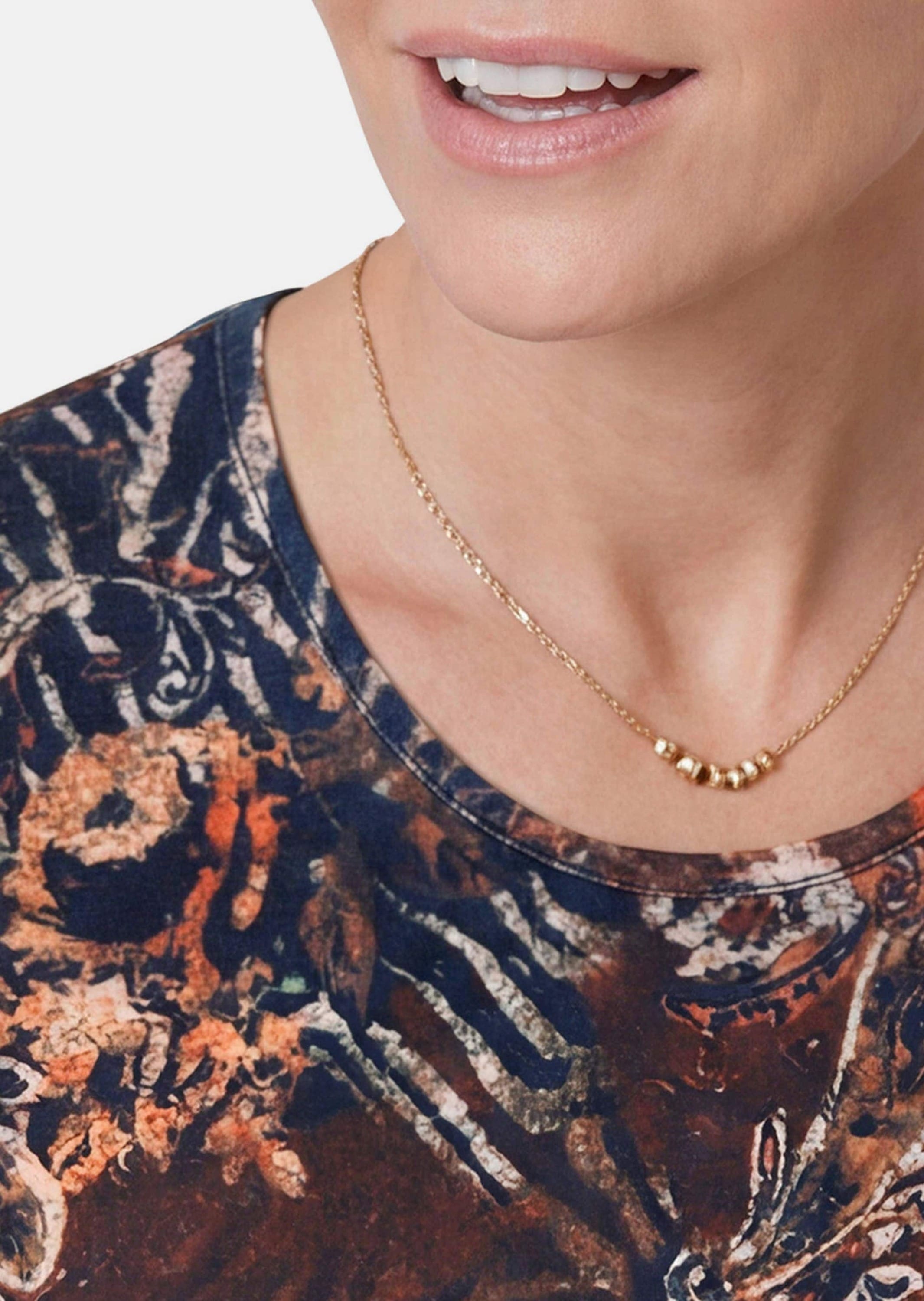 GOLDNER Print-Shirt »Jerseyshirt mit Paisley« stretchbequemer Jersey