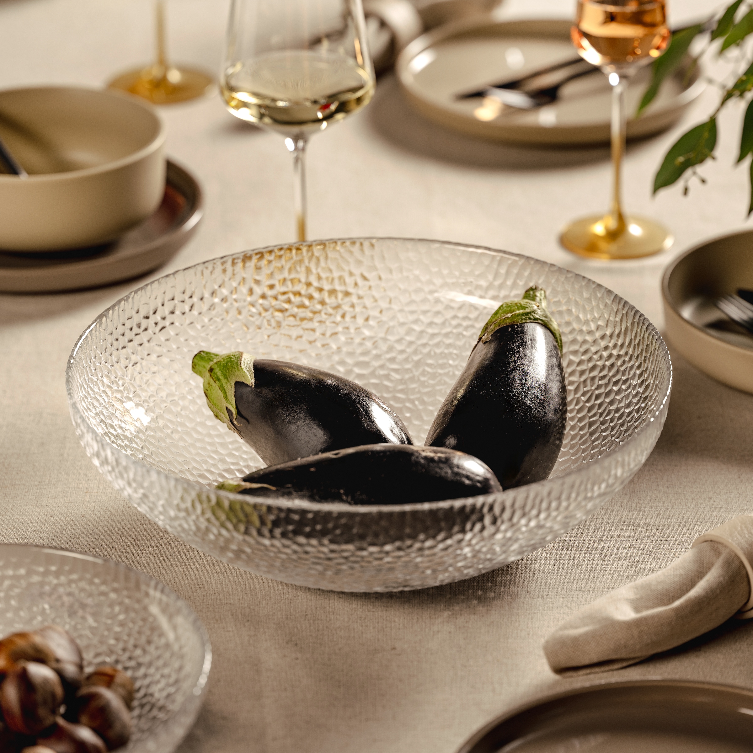 LEONARDO Dekoschale »Martello« aus Glas