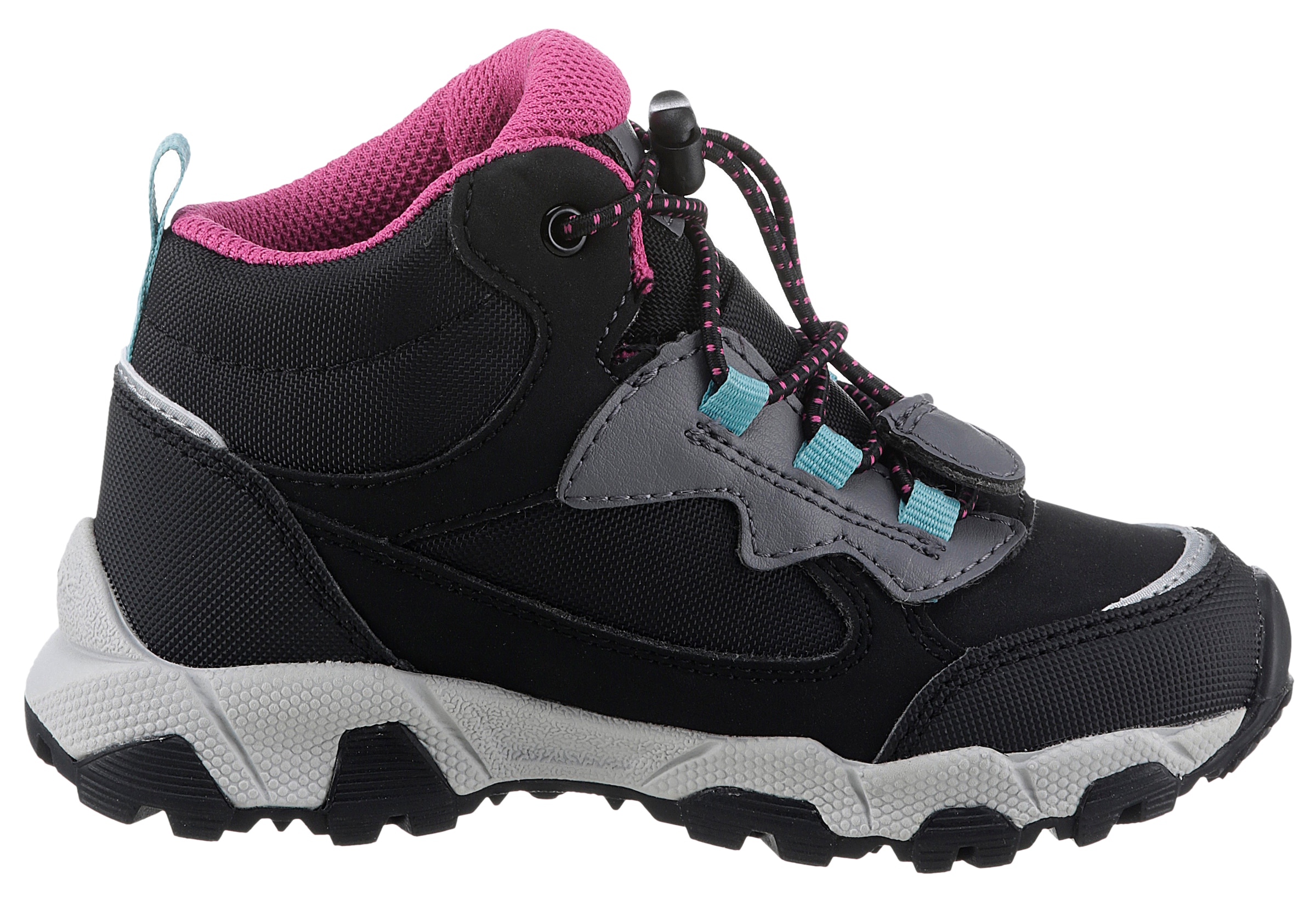 Geox Sneaker »J MAGNETAR G. B ABX«, Trekkingboots, Schnürboots, Kindergartenschuh mit TEX-Ausstattung