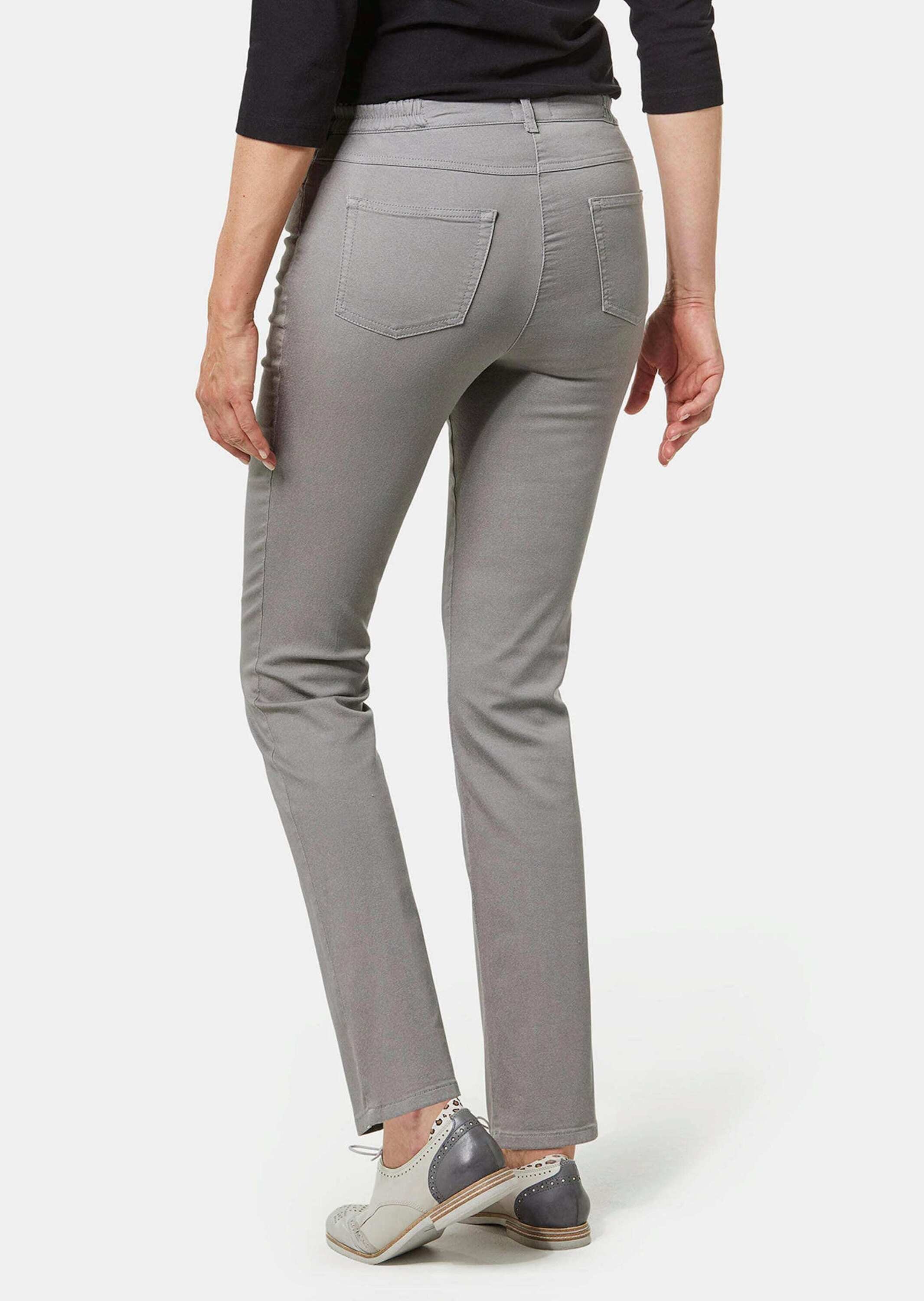 GOLDNER 2-in-1-Hose »Hose Carla in jeanstypischer Form und trendstarker Farbe«