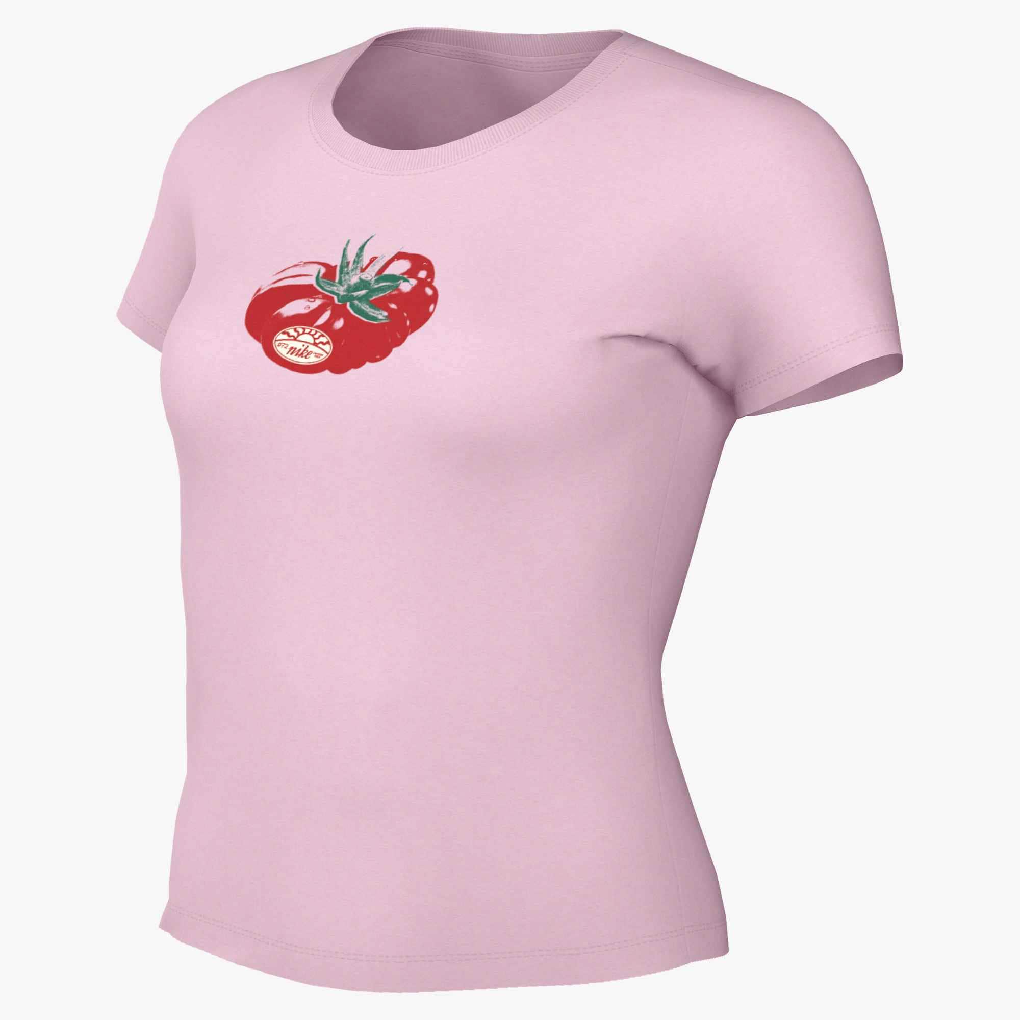Nike Sportswear T-Shirt »W NSW CHLLKNT MODCRP TMATO TEE« Print T-Shirt, aus Viskose, Baumwolle und Elasthan,
