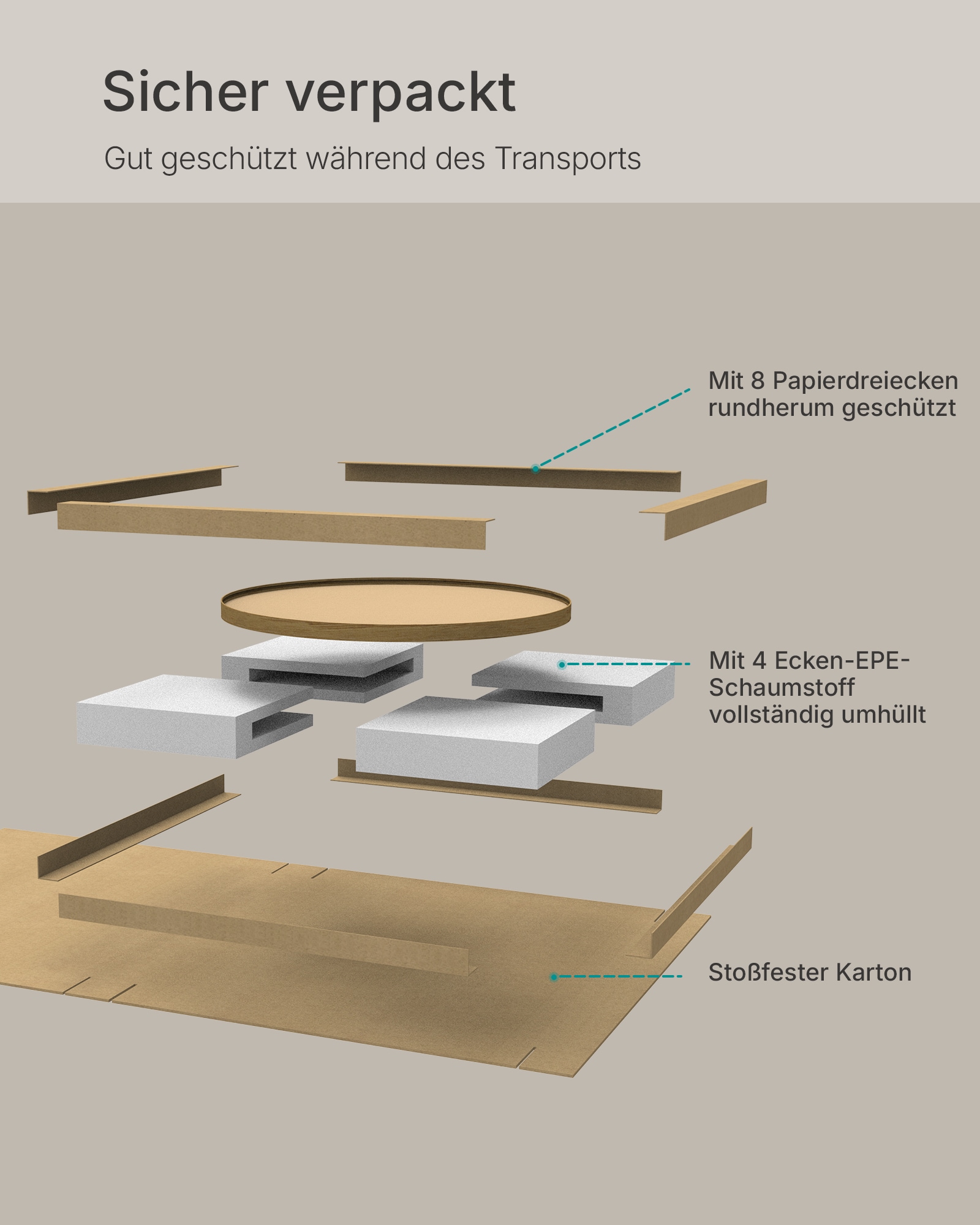 OTTO home Spiegel »Wandspiegel Addrik, wahlweise in 2 Größen 60x60cm oder 80x80cm« runde Form, in verschiedenen Farben