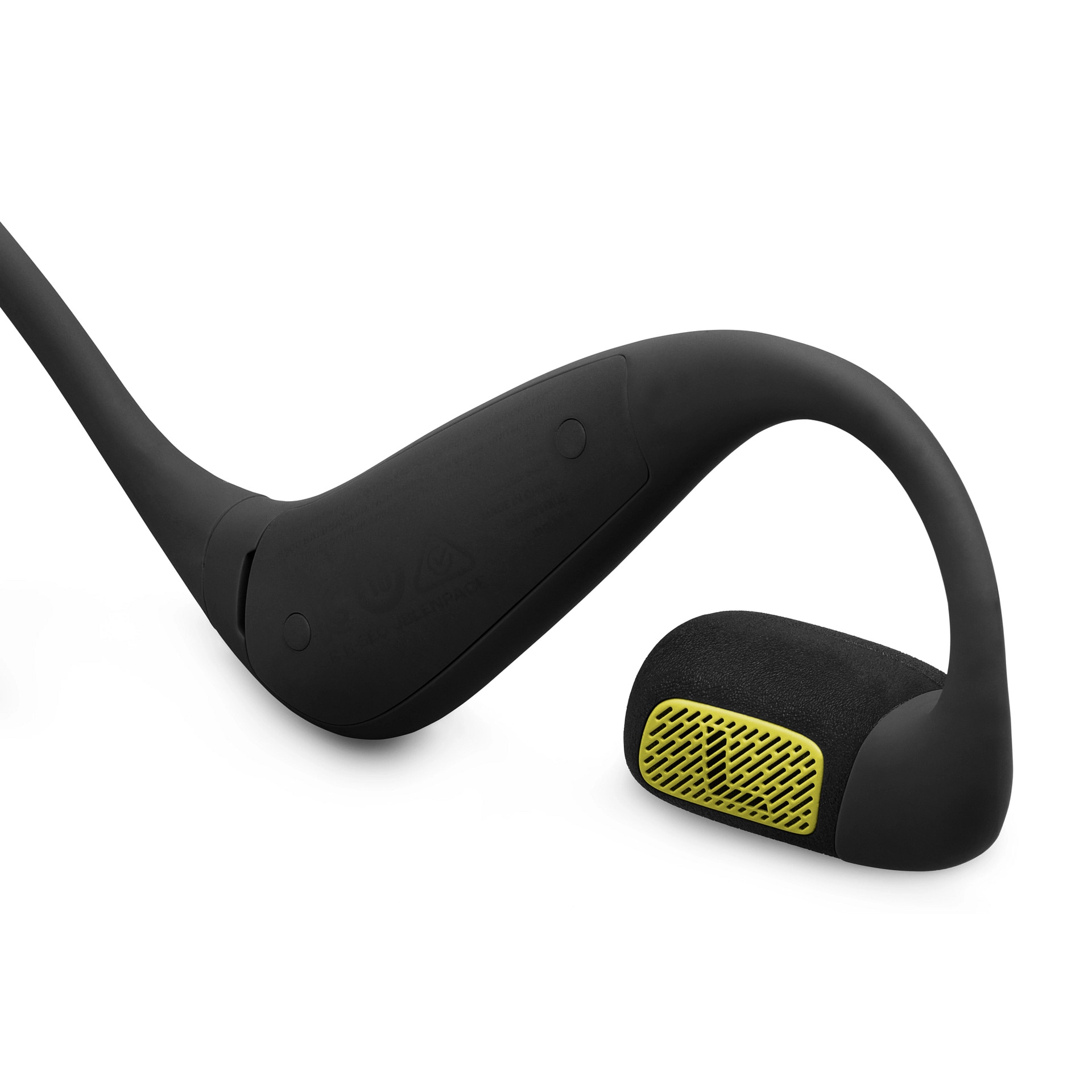 JBL Open-Ear-Kopfhörer »Endurance Pace Black/Lime« A2DP Bluetooth Freisprechfunktion | Multi-Point-Verbindung