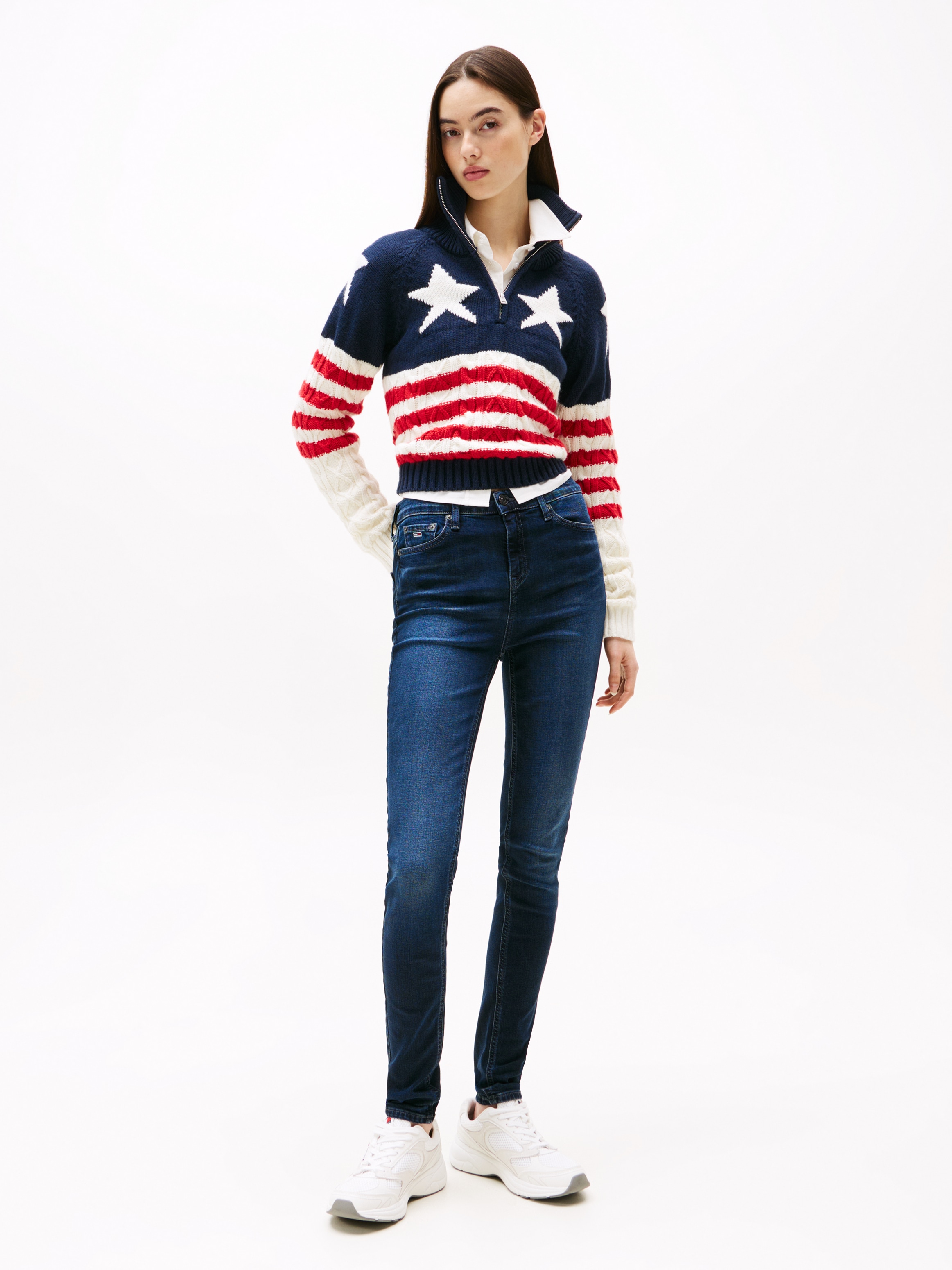 Tommy Jeans Skinny-fit-Jeans »Nora Mid Rise Skinny Fit« Im 5-Pocket_Style