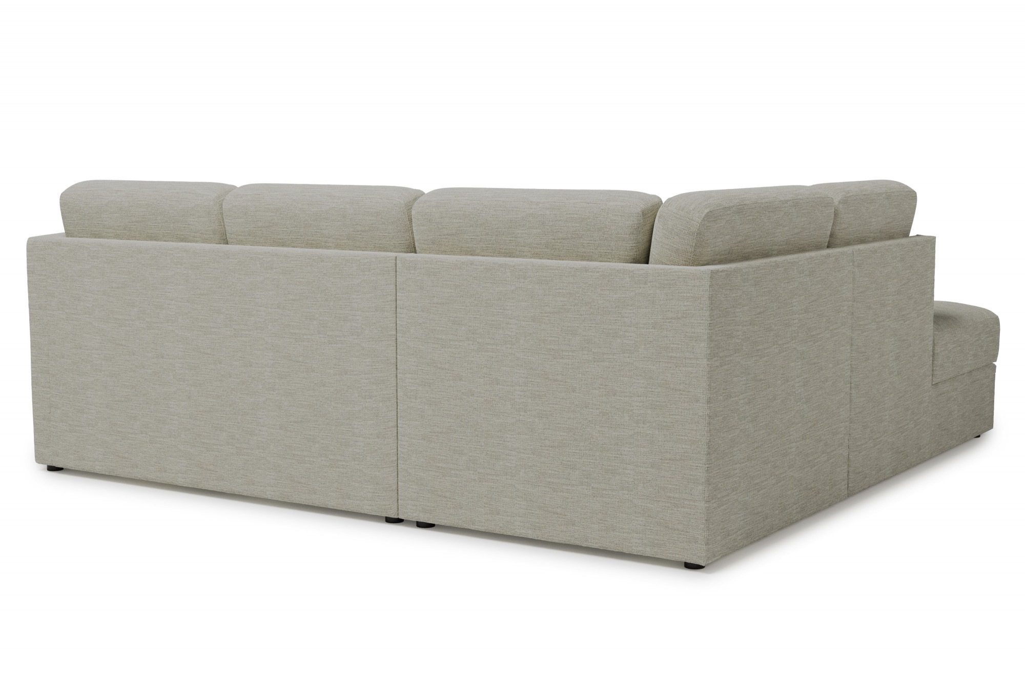 Home affaire Ecksofa »Lavars, L-Form, Schlafsofa«, mit Bettfunktion und Stauraum, in zwei verschiedenen Bezugsqualitäten