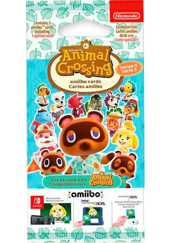 Nintendo Switch Spielesoftware »amiibo Karten 3 Stk. Animal Crossing (Vol. 5)«,... kaufen
