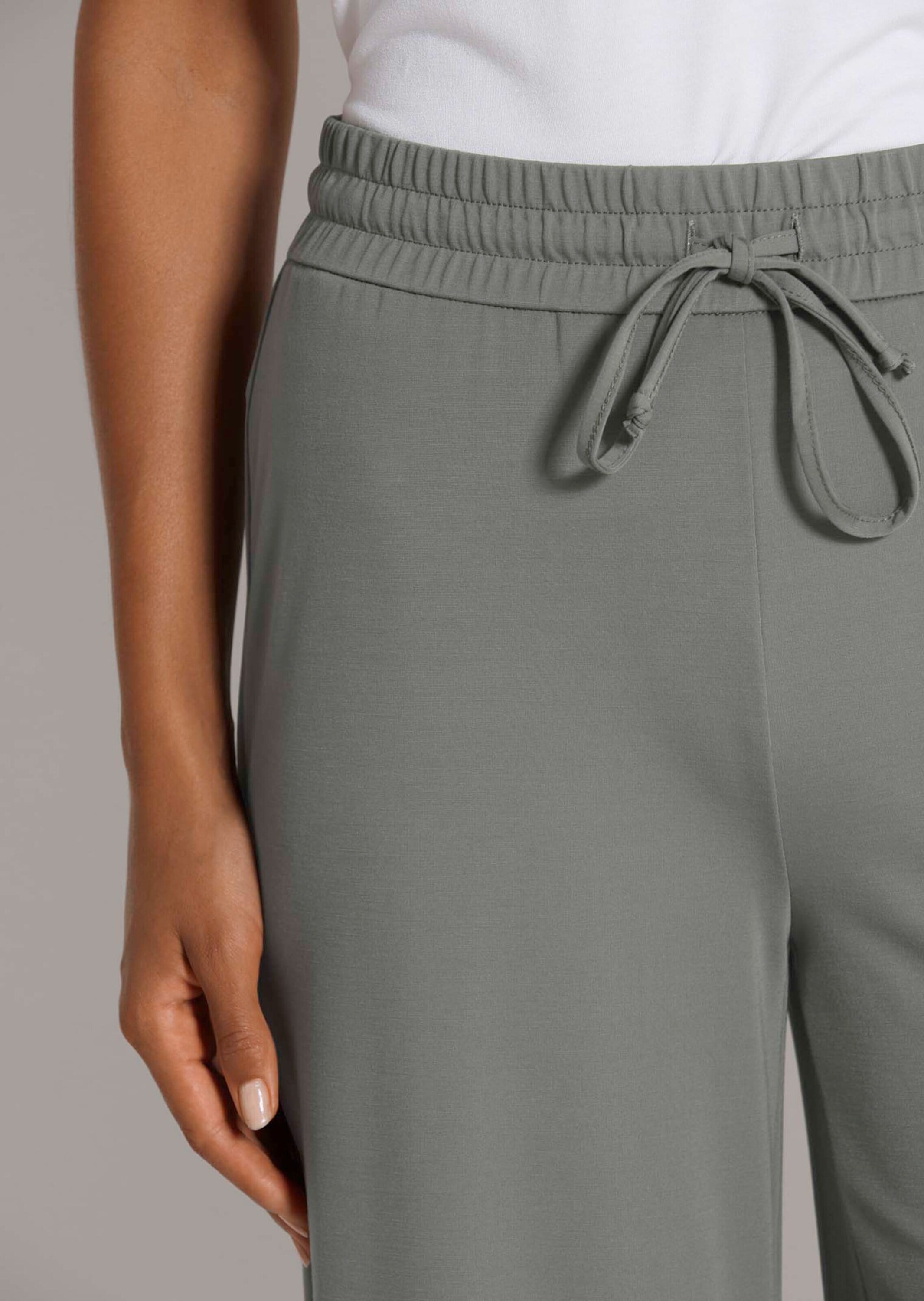MADELEINE Jerseyhose »Jerseyhose Schlupfhose mit Tunnelzug«  Jerseyhose mit weitem Bein