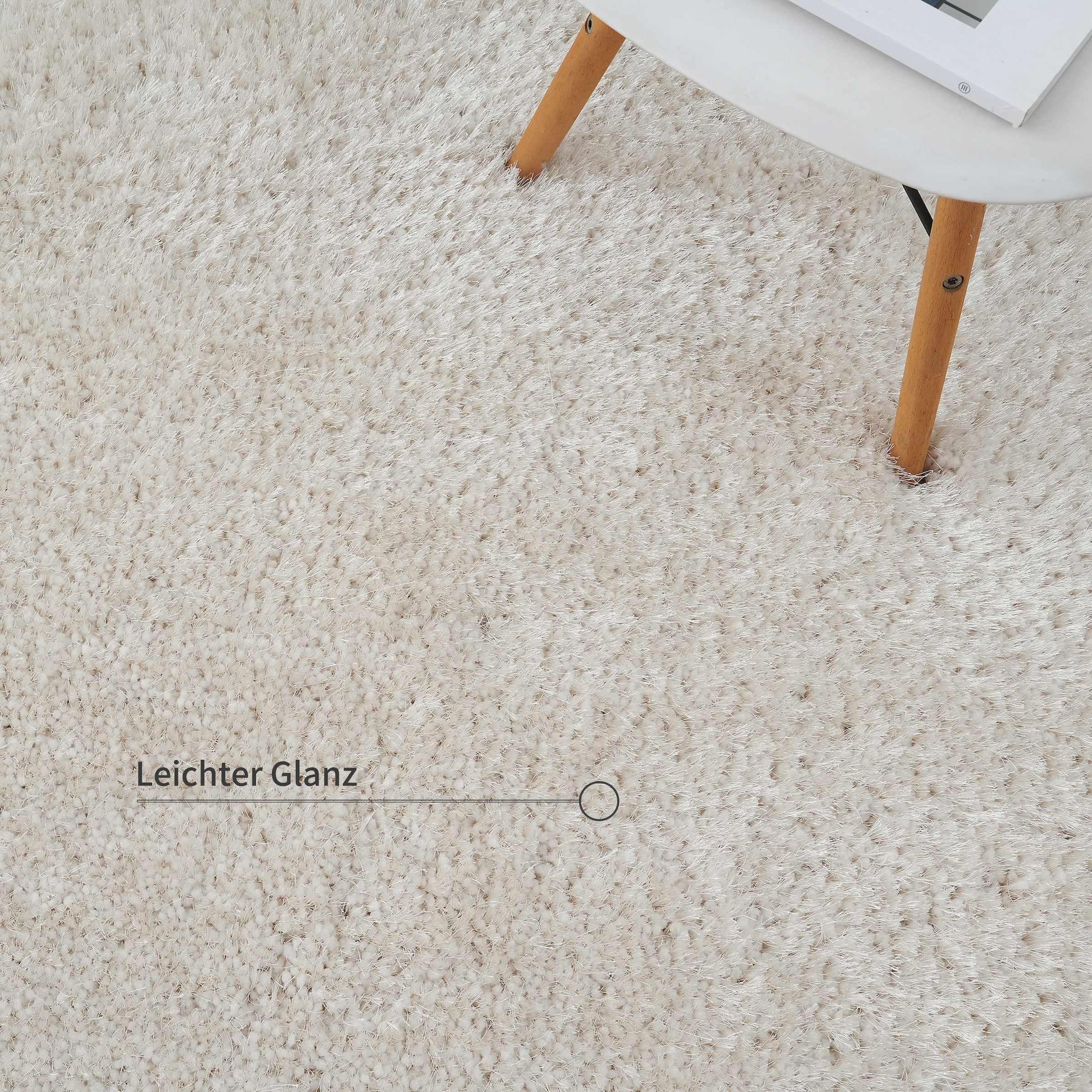 Guido Maria Kretschmer Home&Living Hochflor-Teppich »Micro exclusiv Teppich, sehr hoher Flor, weich durch Mikrofaser«, rechteckig, 78 mm Höhe, sehr weich, flauschig, uni, Wohnzimmer, Schlafzimmer, Kinderzimmer
