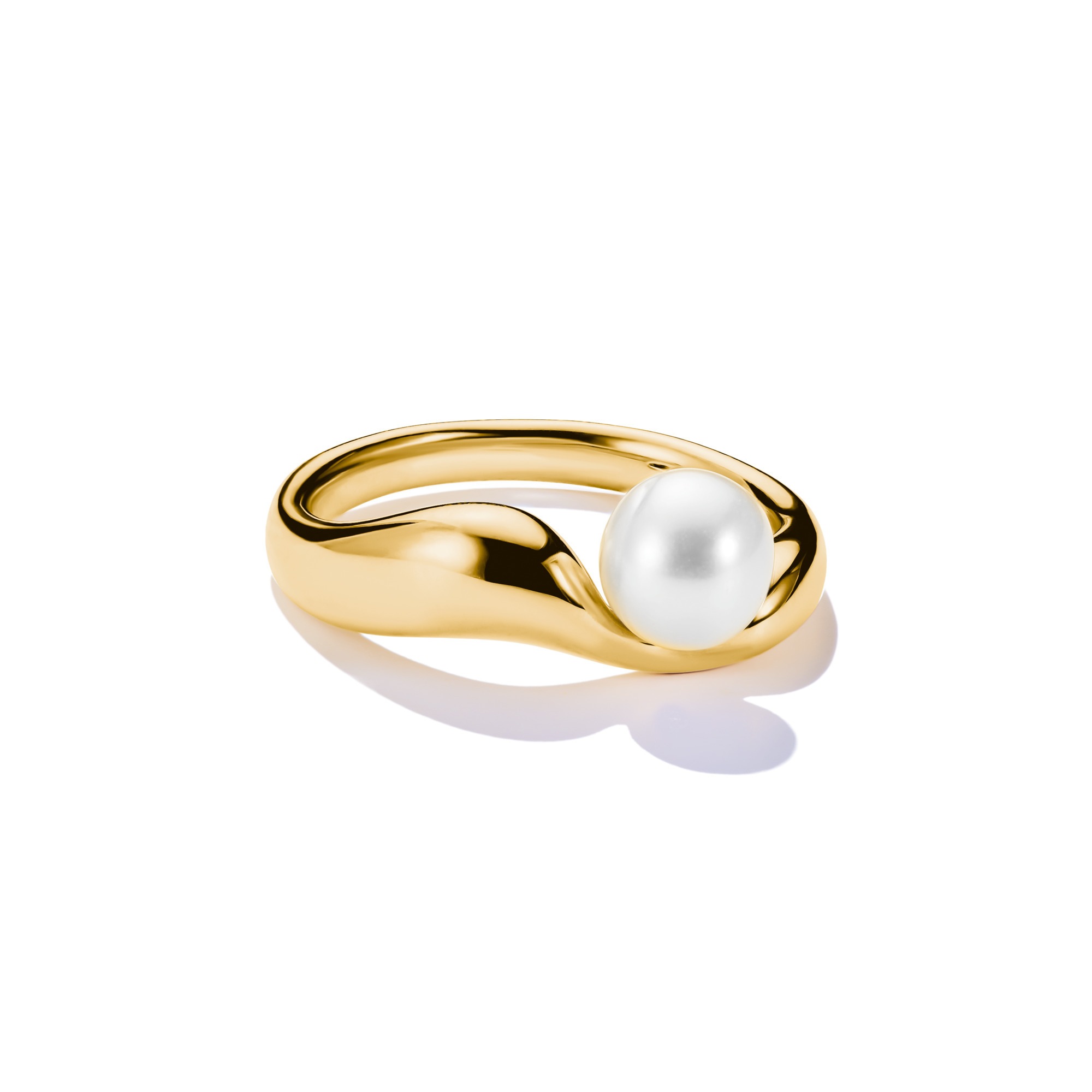 THOMAS SABO Fingerring »Natural Beauty Ring mit Perle« mit Süßwasserzuchtperle