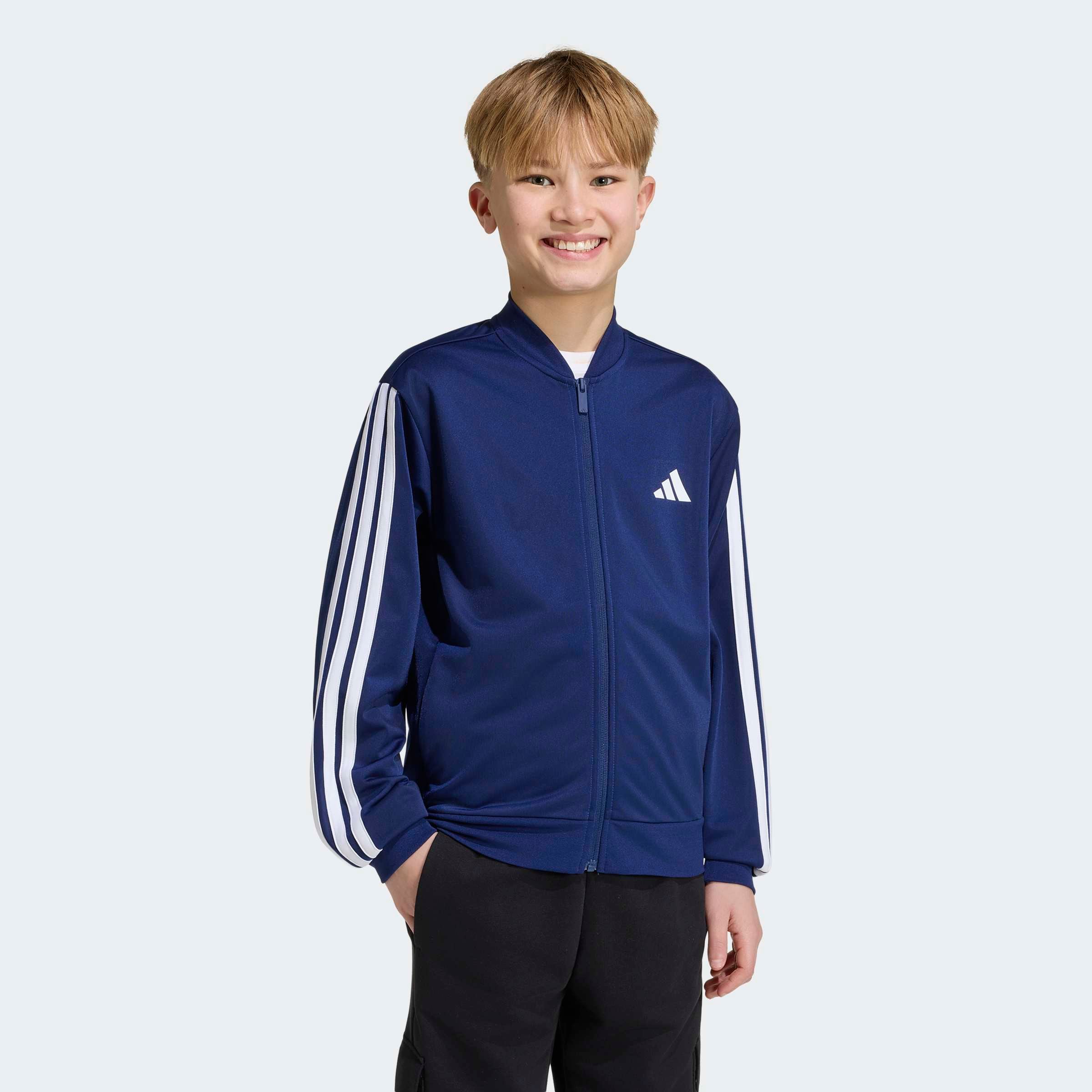 adidas Sportswear Outdoorjacke »ESSENTIALS CLIMACOOL TRACK« für Kinder, mit Reißverschluss, aus Polyester