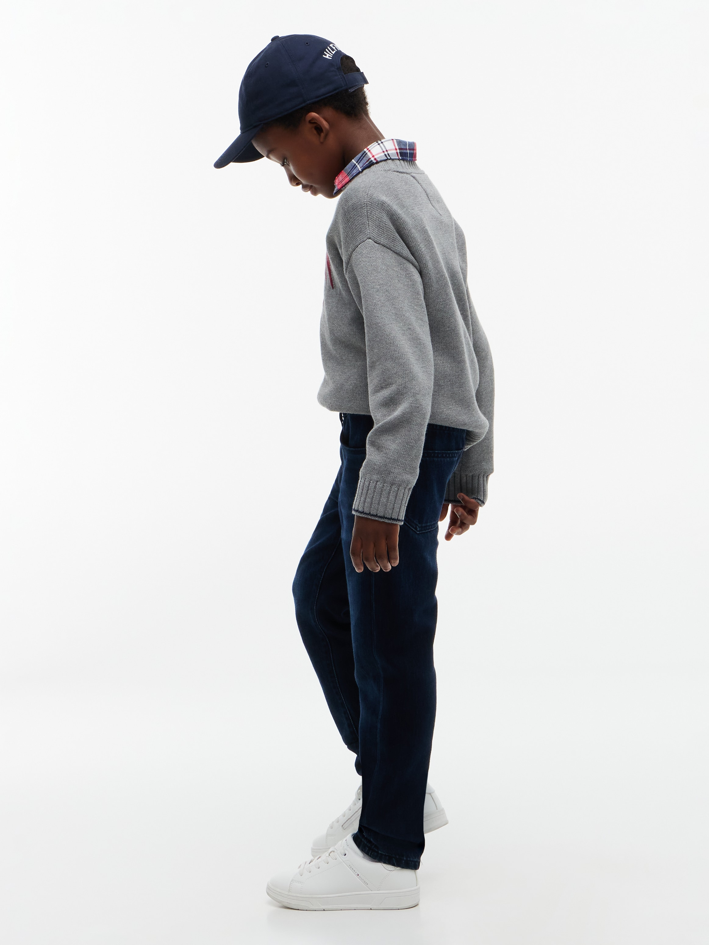 Tommy Hilfiger Straight-Jeans 5-Pocket Form, Straight-Fit, Kinder bis 16 Jahre