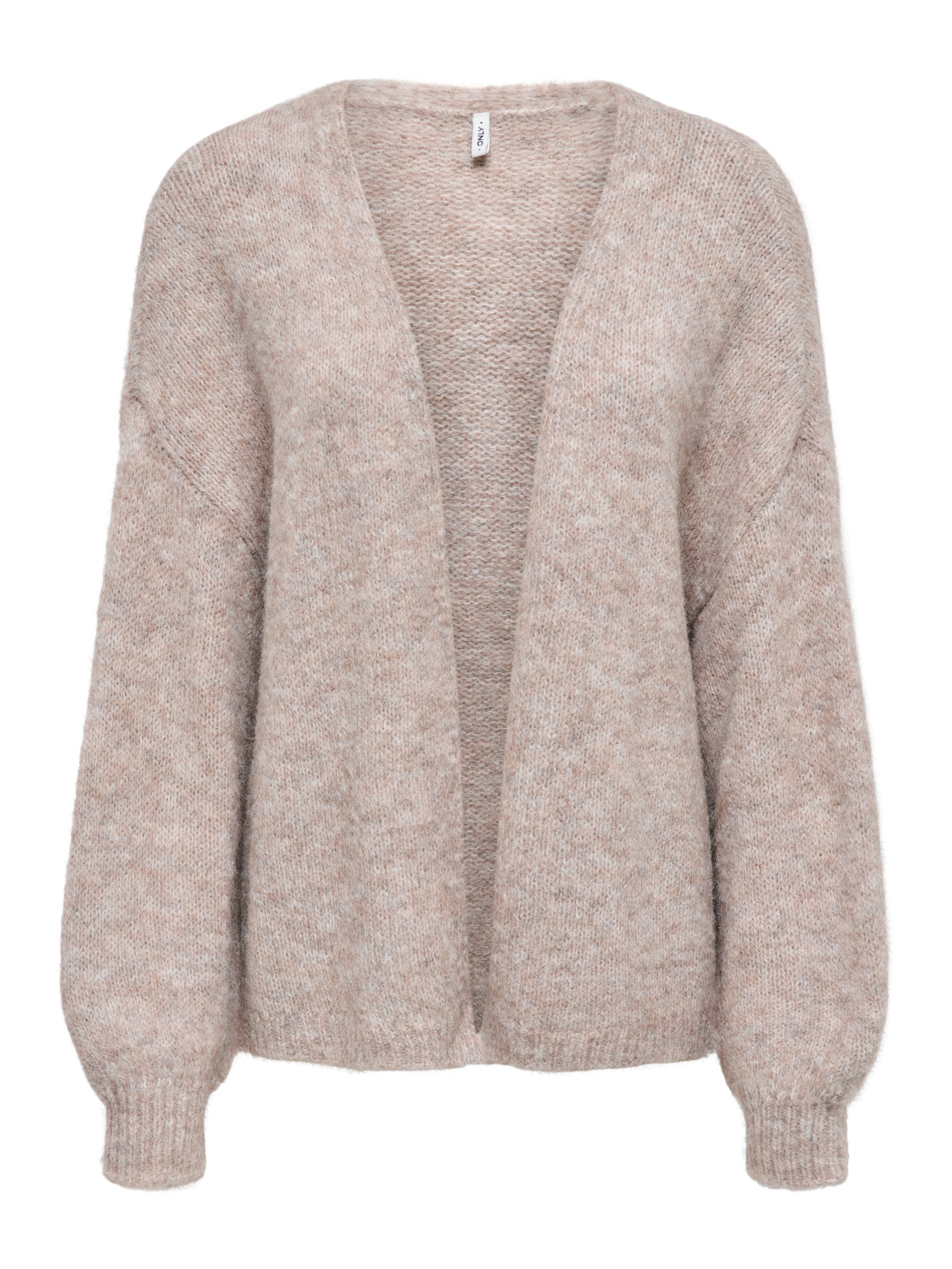 ONLY Strickjacke »ONLNELLIE LS OPEN CARDIGAN KNT« Materialmix, regular fit