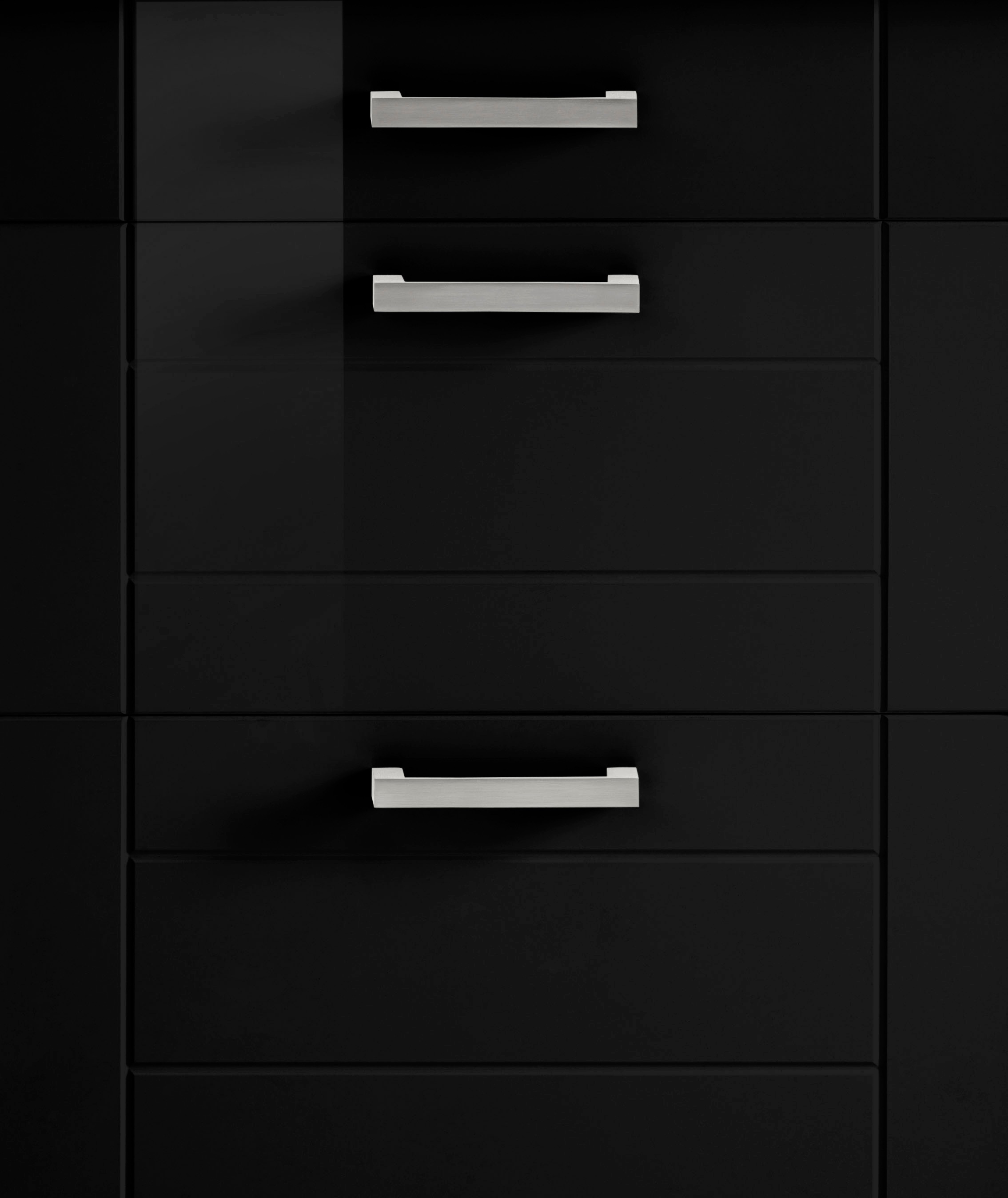 KOCHSTATION Auszugsunterschrank »KS-Tinnum« 60 cm breit, MDF-Fronten, Metallgriff, 1 Schubkasten, 2 Auszüge