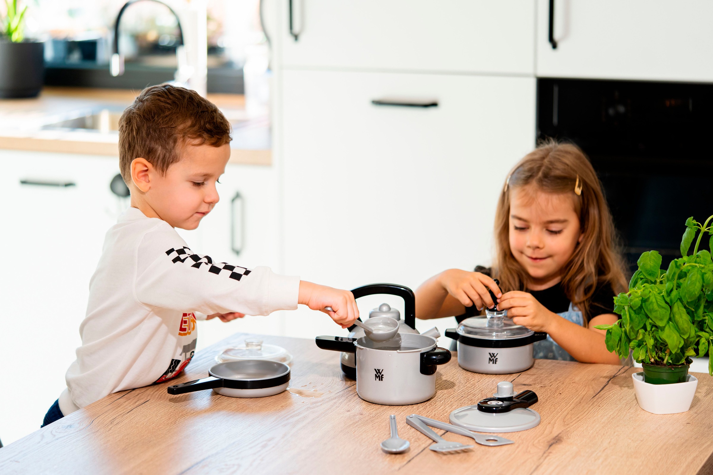 Klein Kinder-Küchenset »WMF-Topfsortiment«, Made in Germany