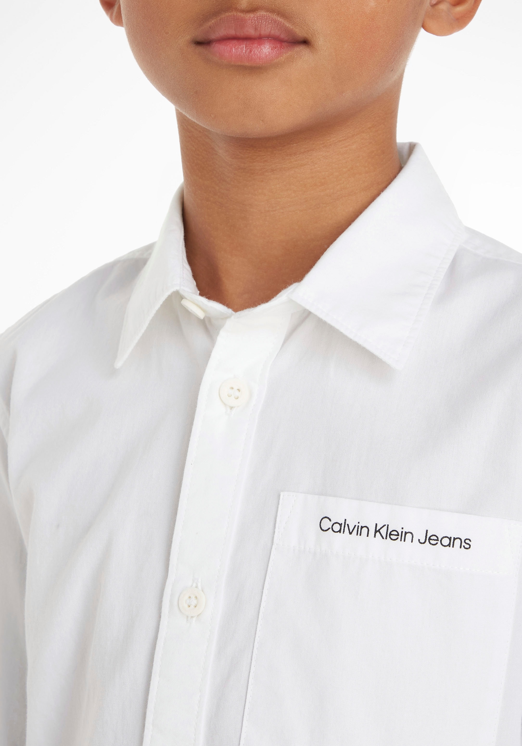 Calvin Klein Jeans Langarmhemd »CEREMONY POPLIN SHIRT« kaufen bei OTTO | Hemden