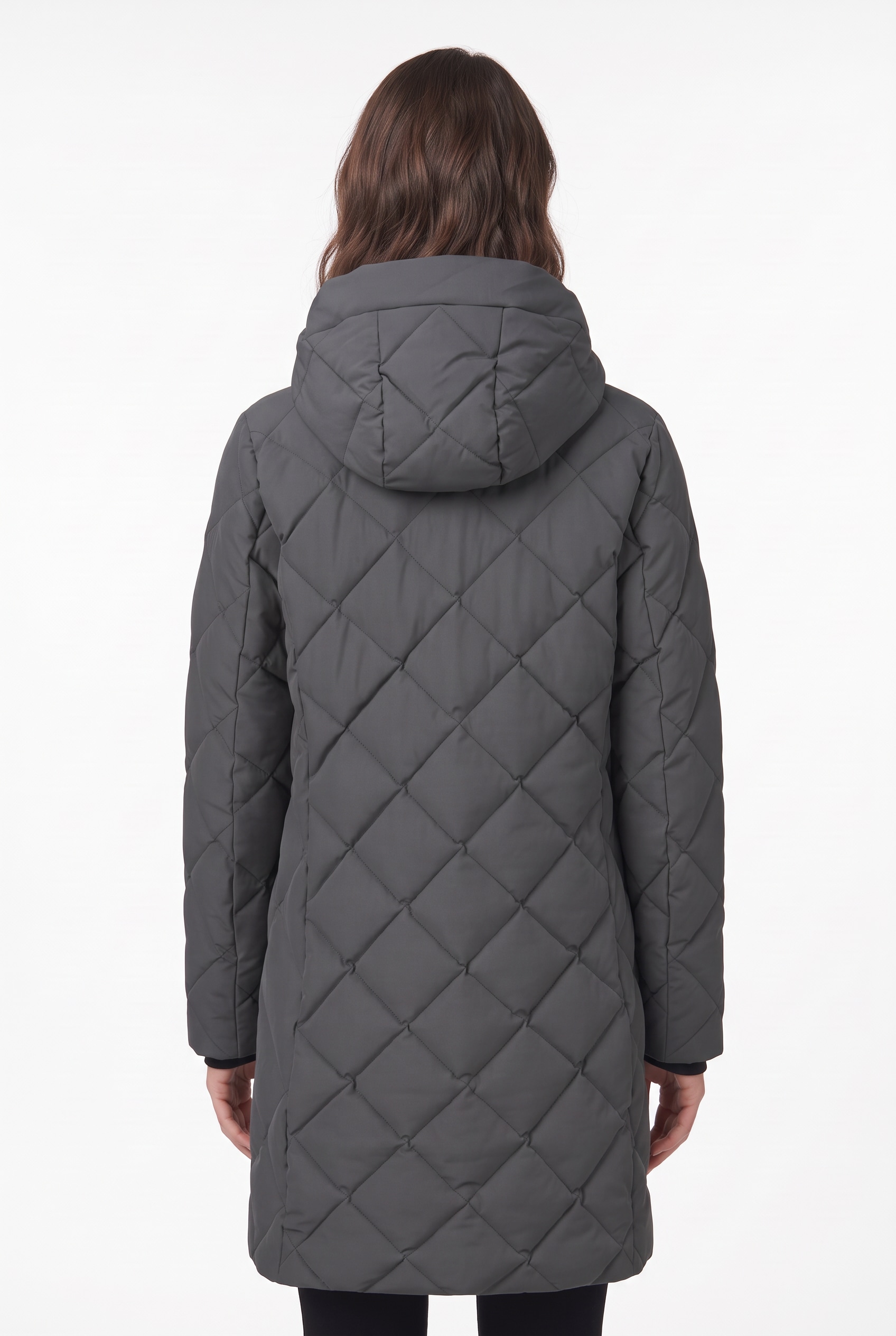 CMP Steppmantel »WOMAN COAT FIX HOOD« mit Kapuze, sportlicher Stil, Futter aus Polyester