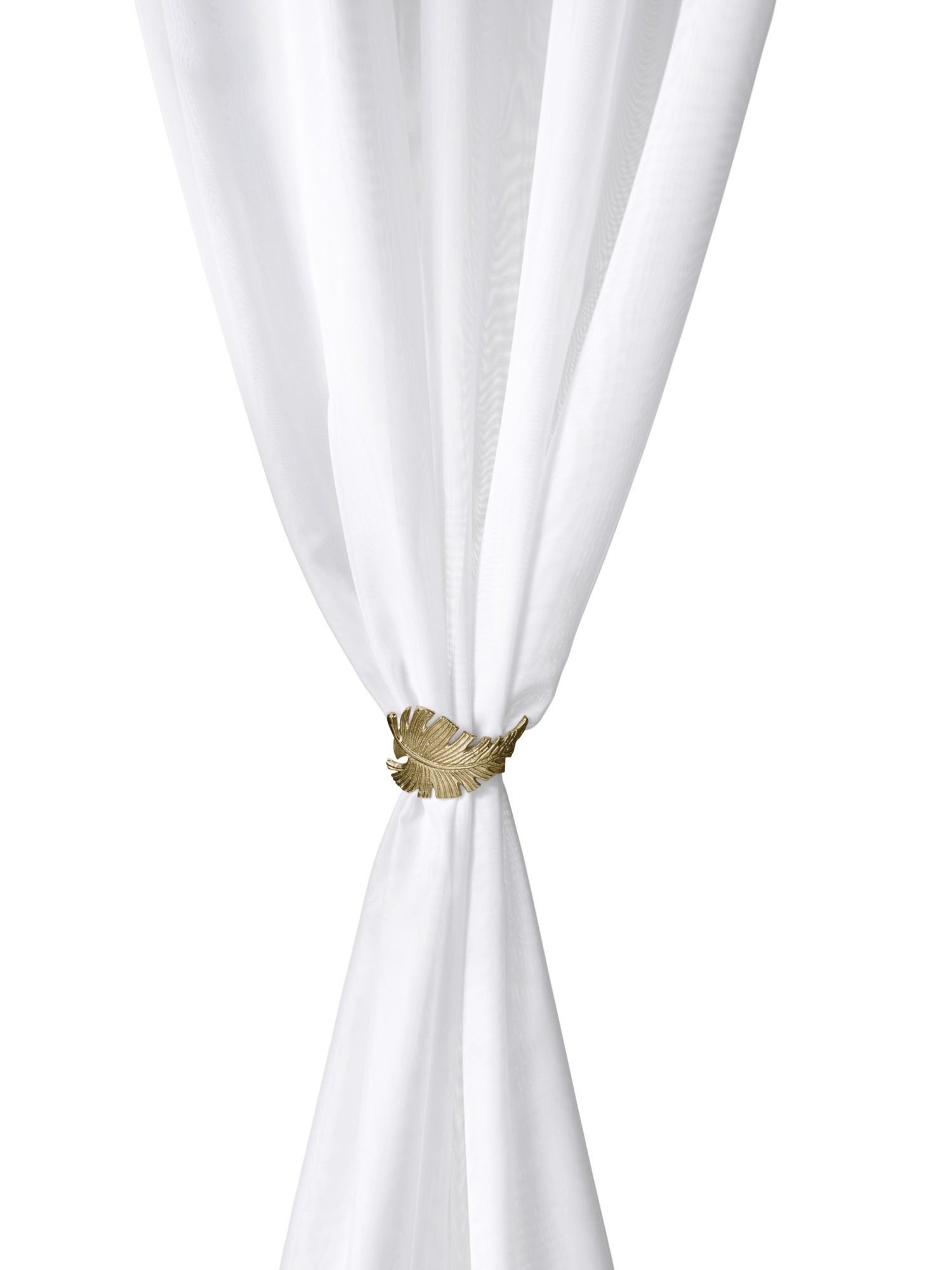 Raffhalter Blatt mit Spange