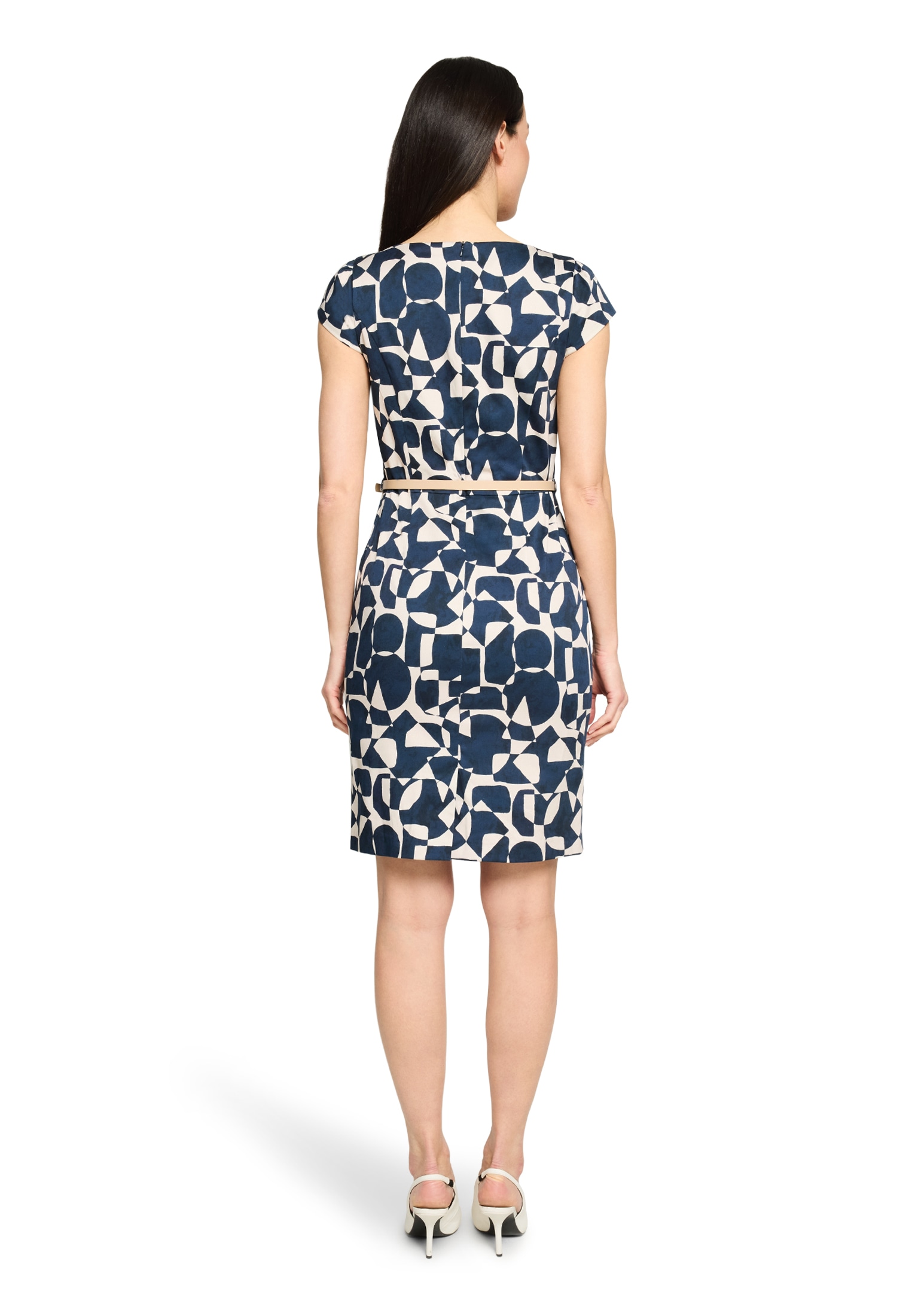 Betty&Co Etuikleid »Etuikleid mit Gürtel«