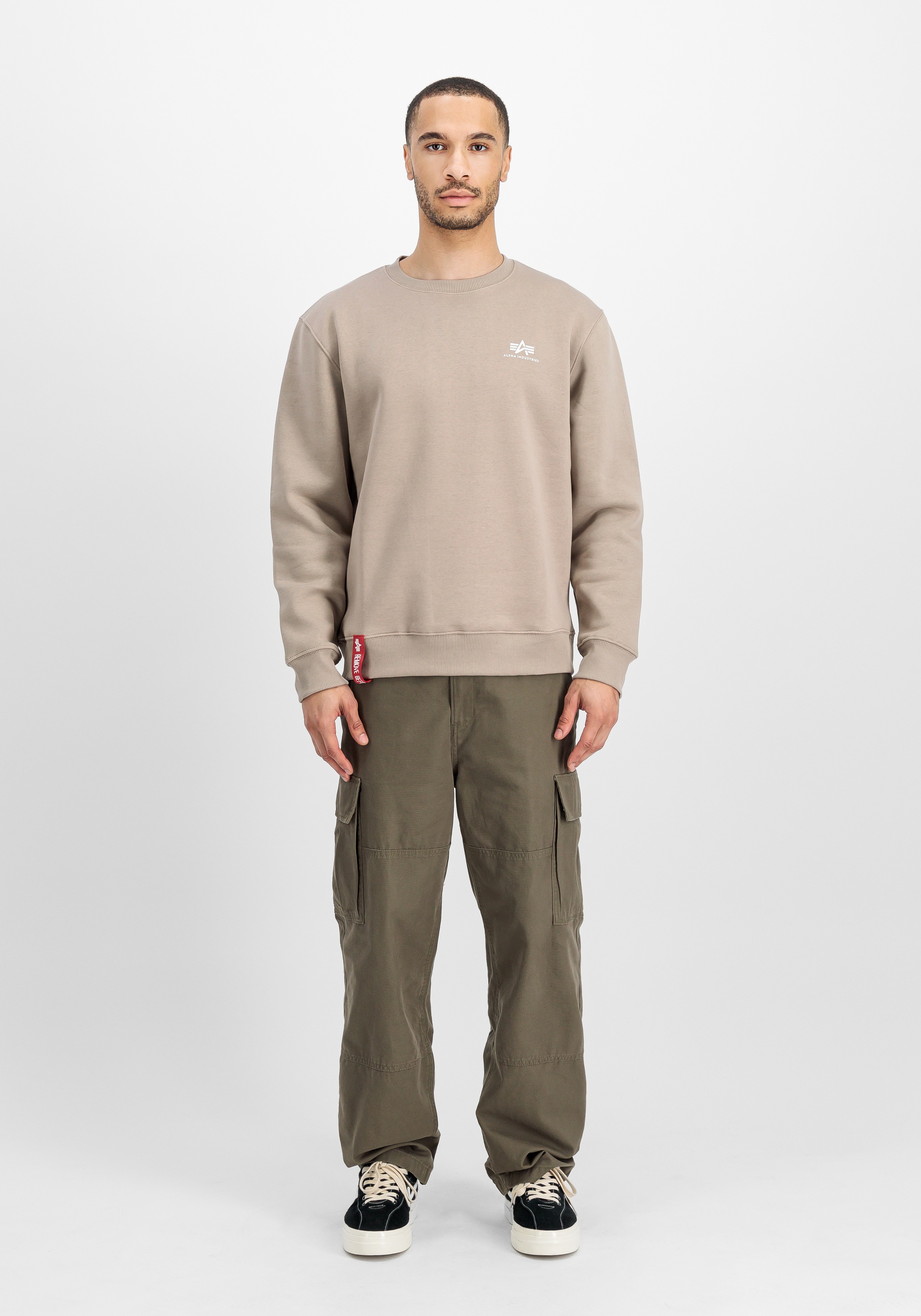 Alpha Industries Sweater »Alpha Industries Men - Sweatshirts Basic Sweater Small Logo«