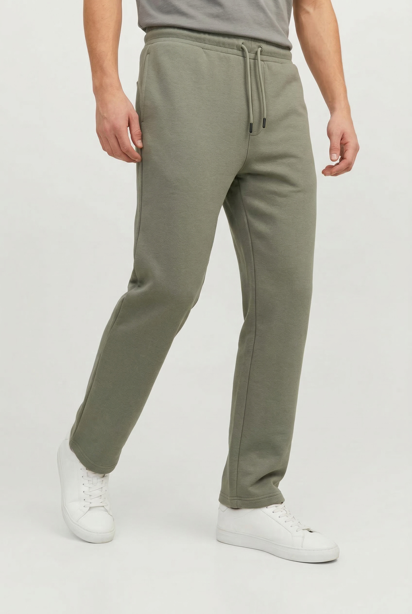 Jack & Jones Sweathose »JPSTKANE BRADLEY UNCUFFED SWT PANTS NOOS«  Materialmix, relaxed fit