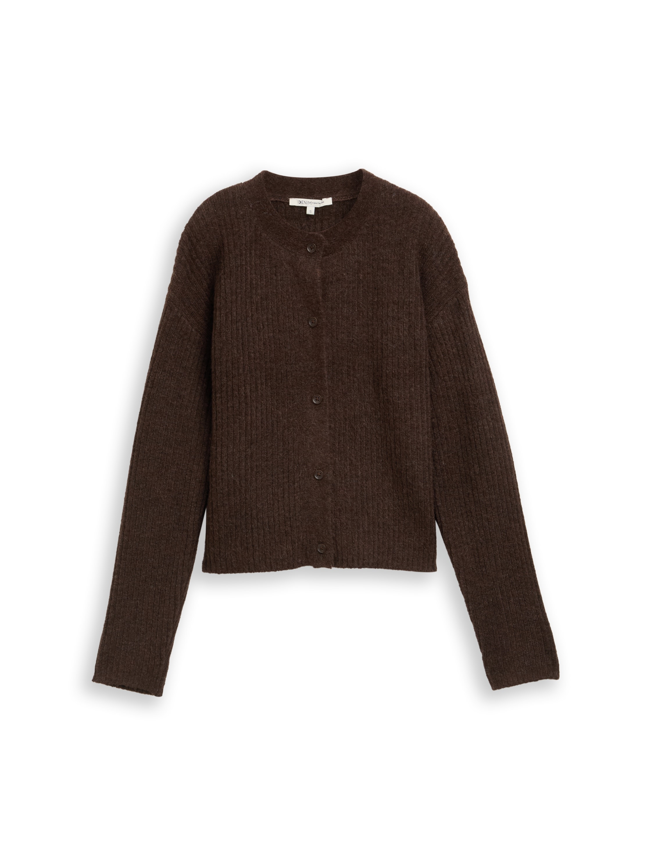 TOM TAILOR Denim Cardigan, mit Struktur