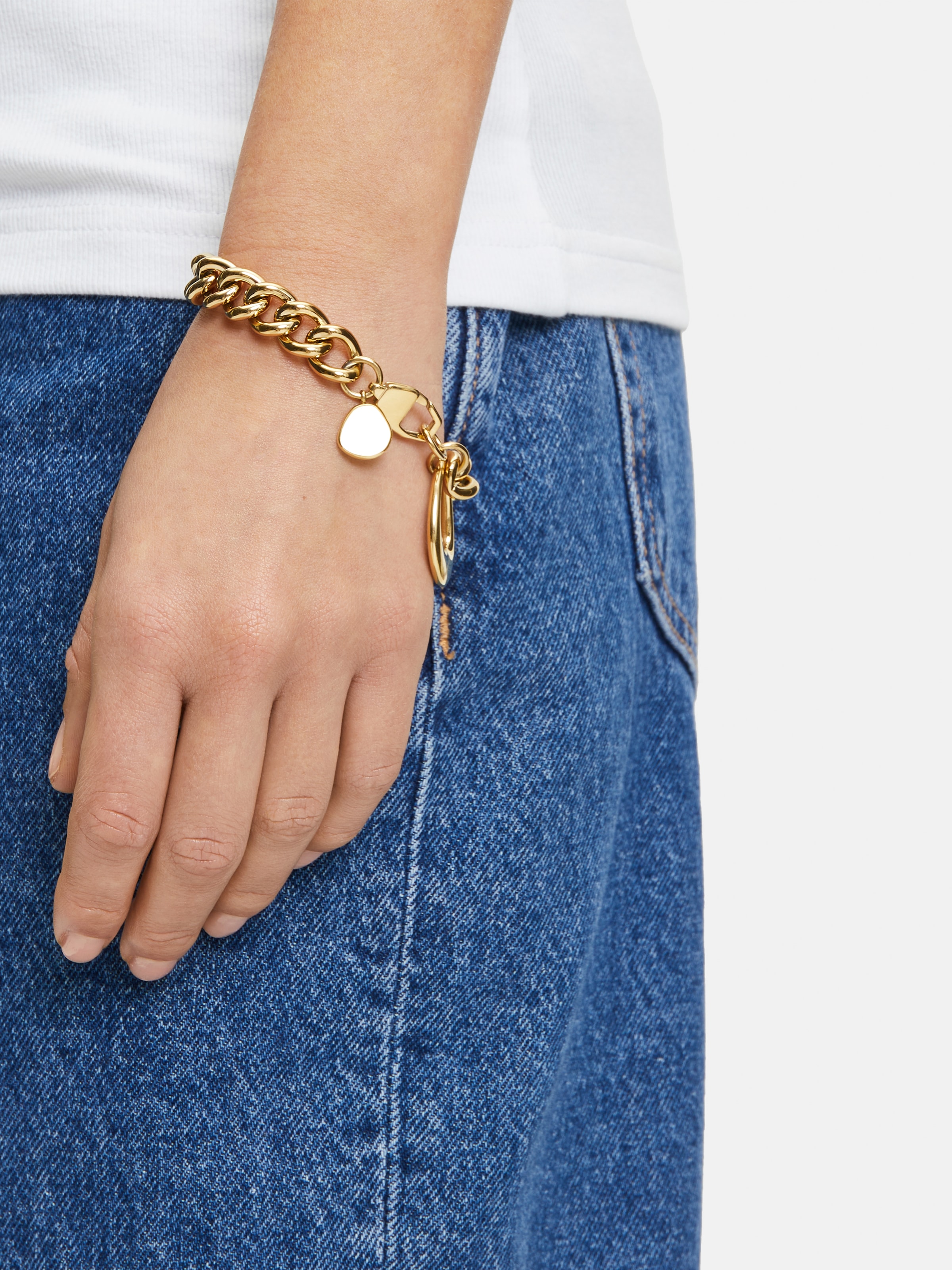 Liebeskind Berlin Armband »Schmuck Geschenk Edelstahl Armkette The Organic«