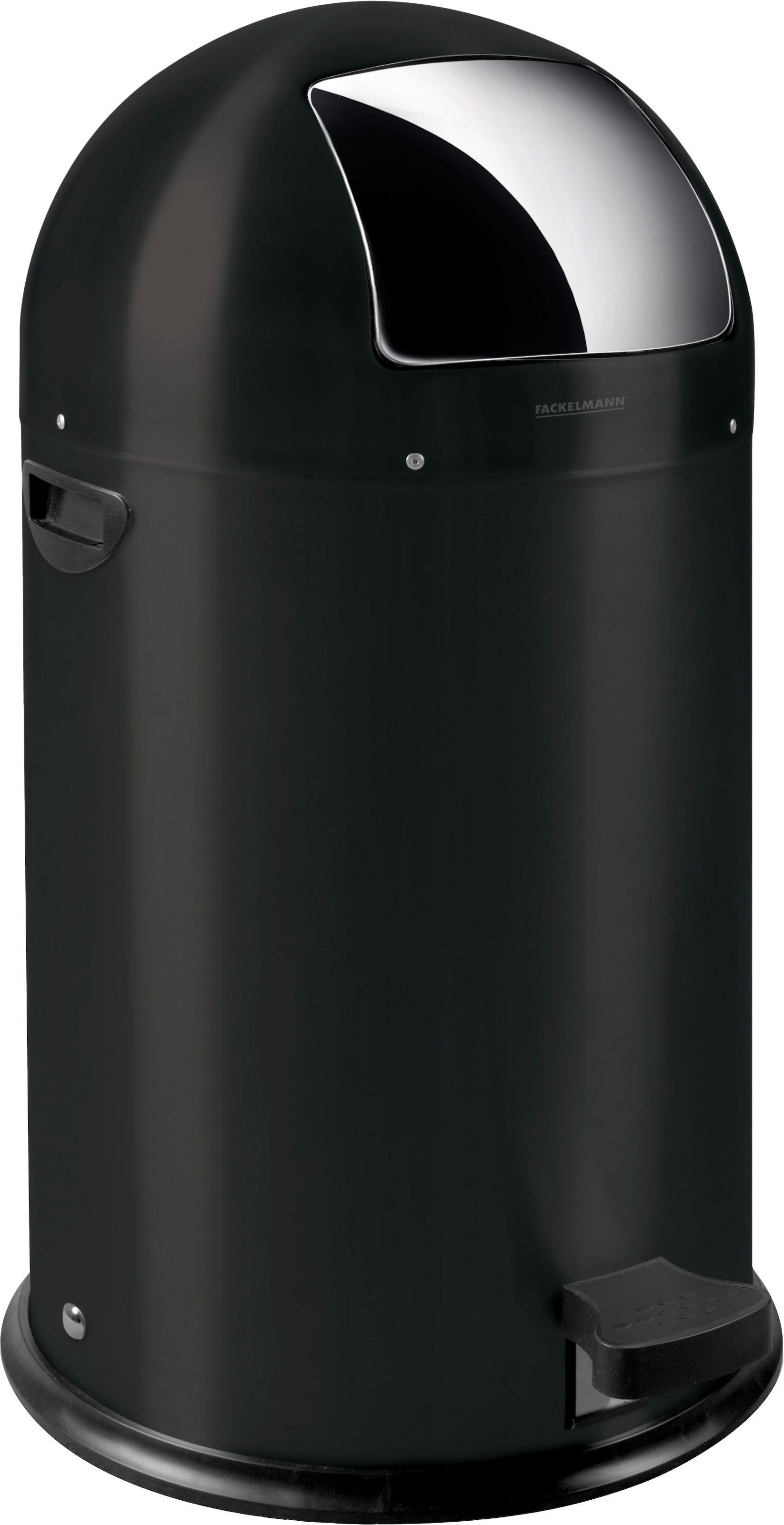 FACKELMANN Mülleimer »ROME, Pedal-Abfalleimer 33L« 1 Behälter Retro-Design, mit robustem Pedalmechanismus und Edelstahl-Inneneimer