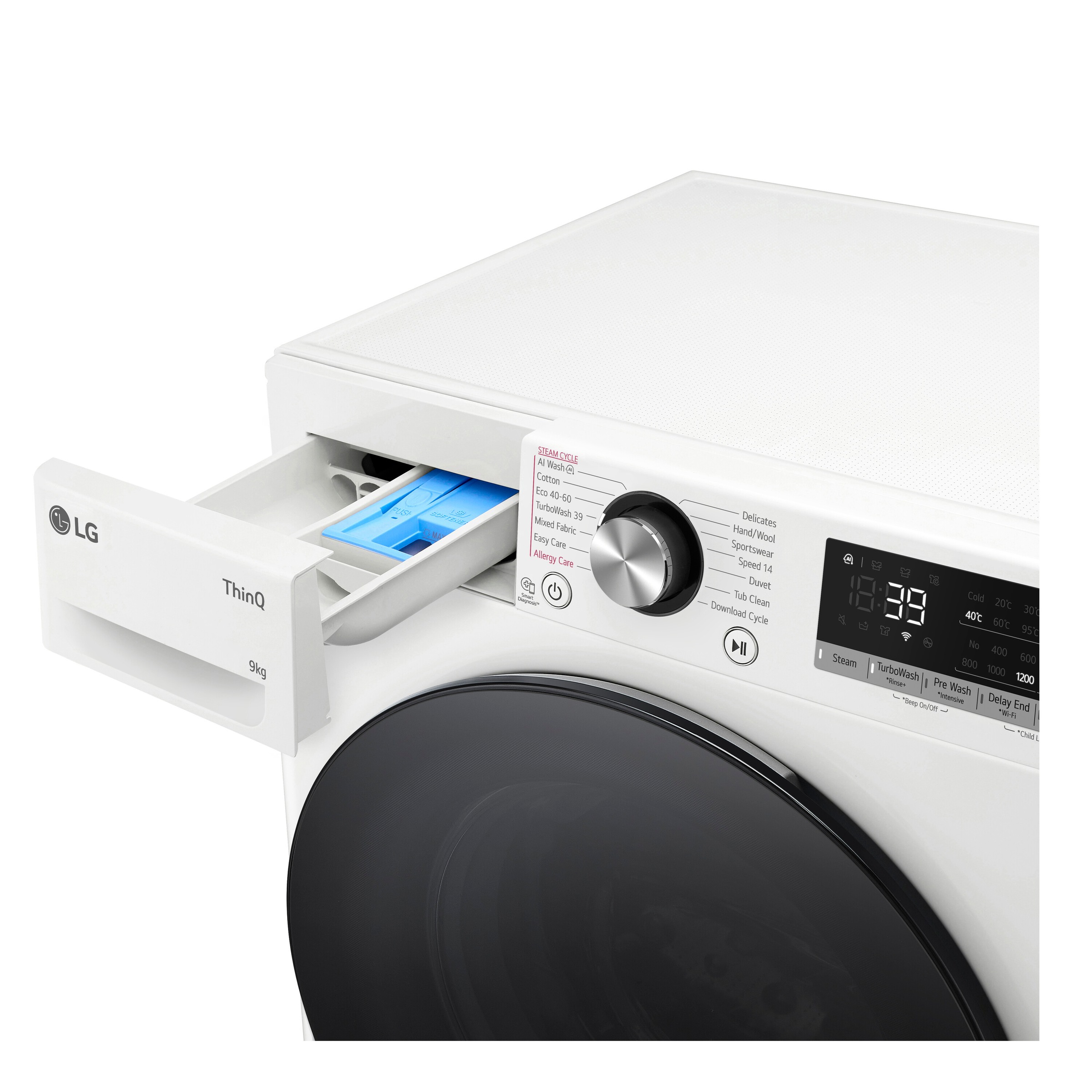 LG Waschmaschine »F2V7SLIM9«, 9 kg, 1100 U/min