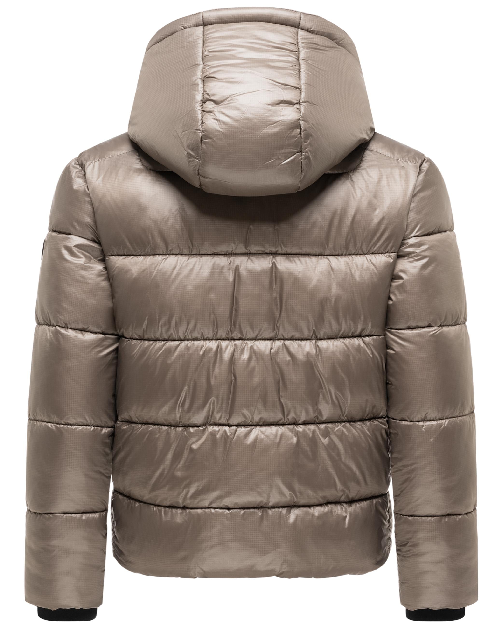 Stone Harbour Steppjacke »Steppjacke Ezioo XX« mit Kapuze Herren Winterjacke mit magnetischen Knöpfen
