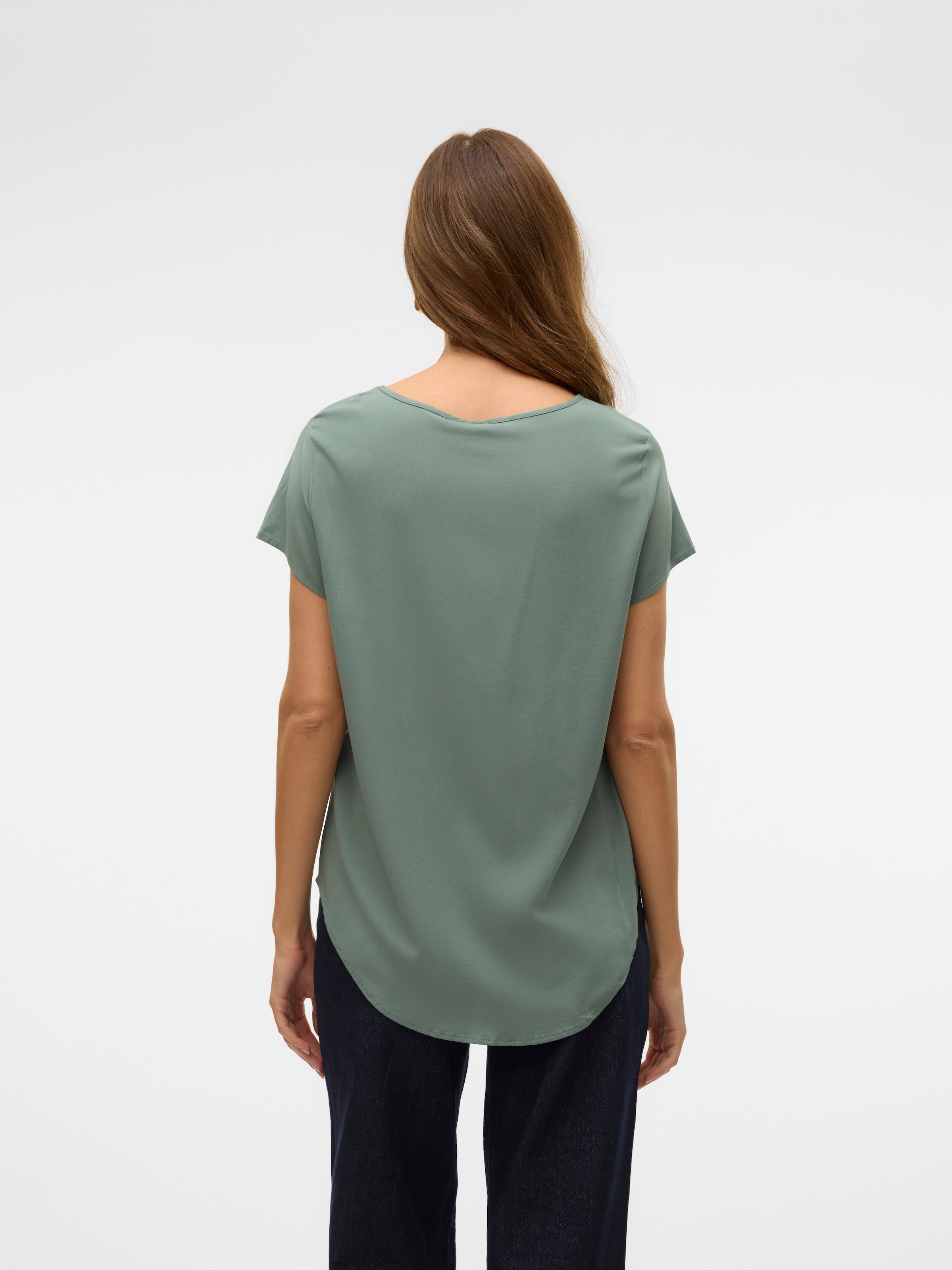 Vero Moda Blusenshirt »VMBELLA SS TOP WVN GA NOOS«